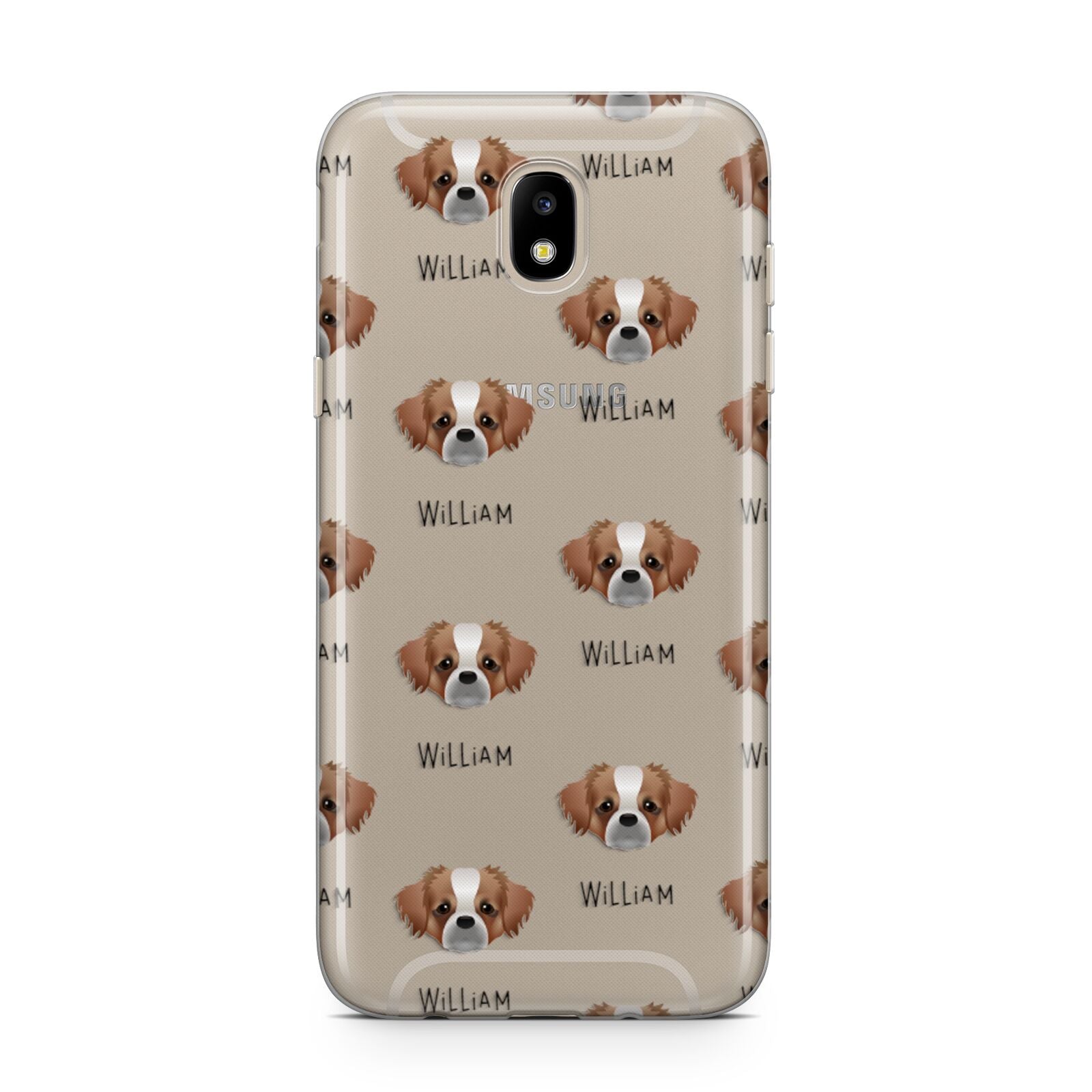 Tibetan Spaniel Icon with Name Samsung J5 2017 Case