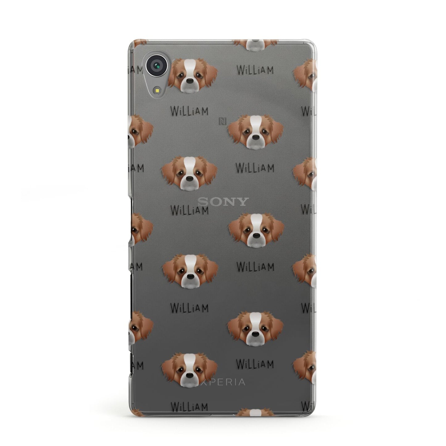 Tibetan Spaniel Icon with Name Sony Xperia Case