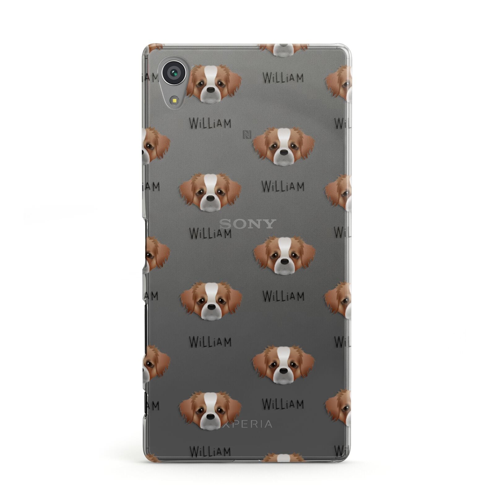 Tibetan Spaniel Icon with Name Sony Xperia Case