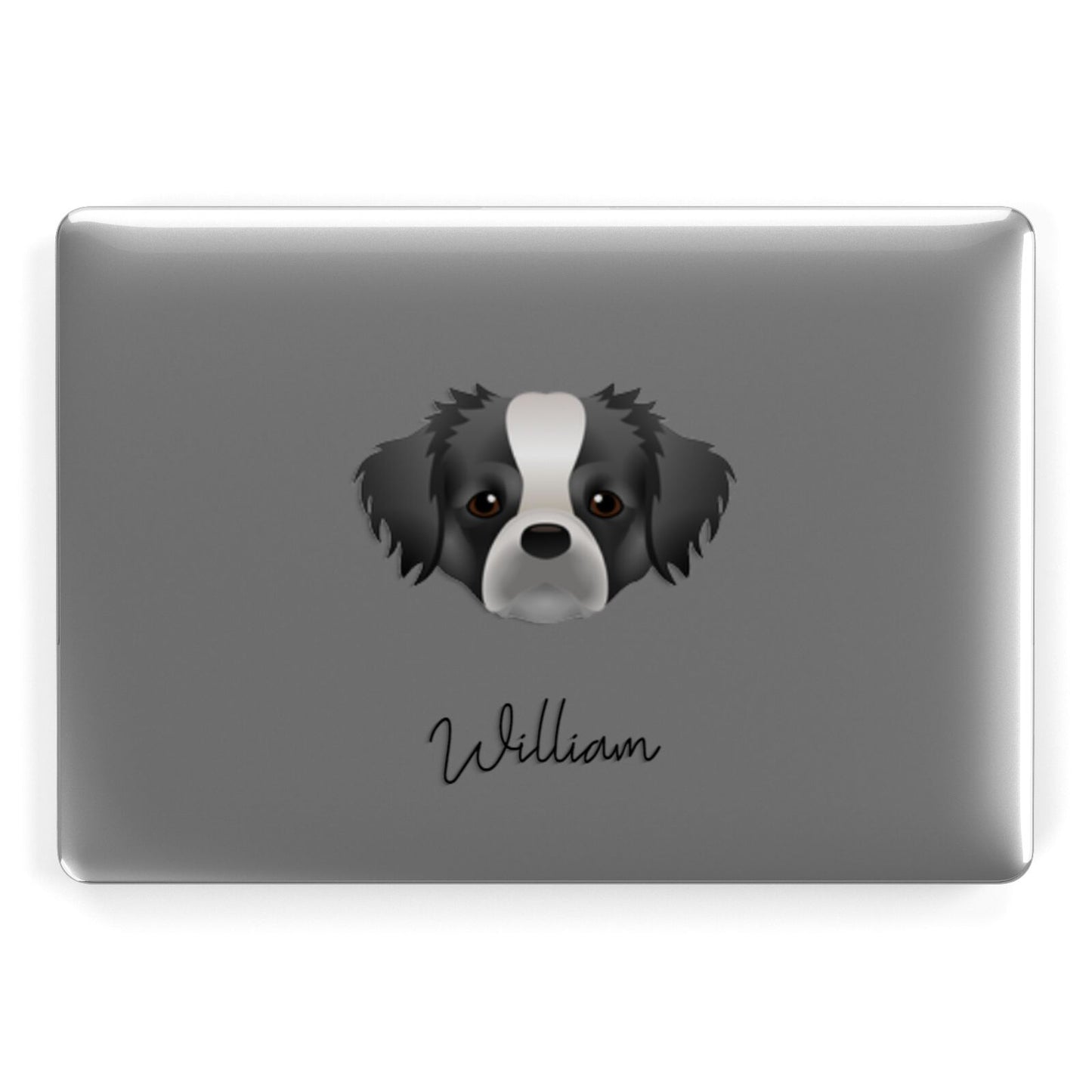 Tibetan Spaniel Personalised Apple MacBook Case