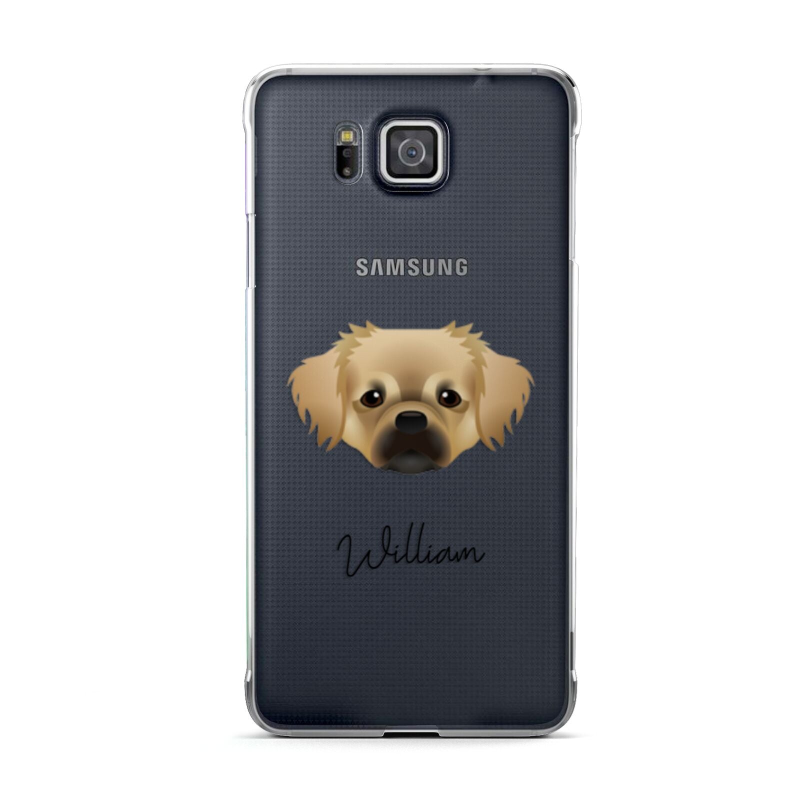 Tibetan Spaniel Personalised Samsung Galaxy Alpha Case
