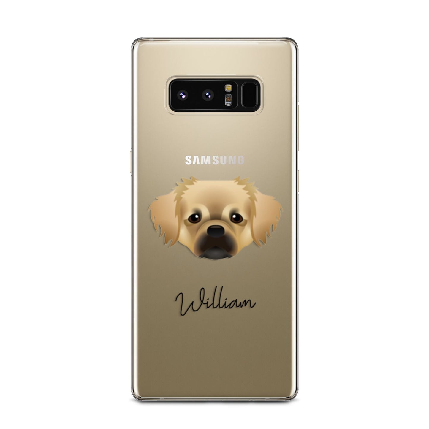 Tibetan Spaniel Personalised Samsung Galaxy Note 8 Case