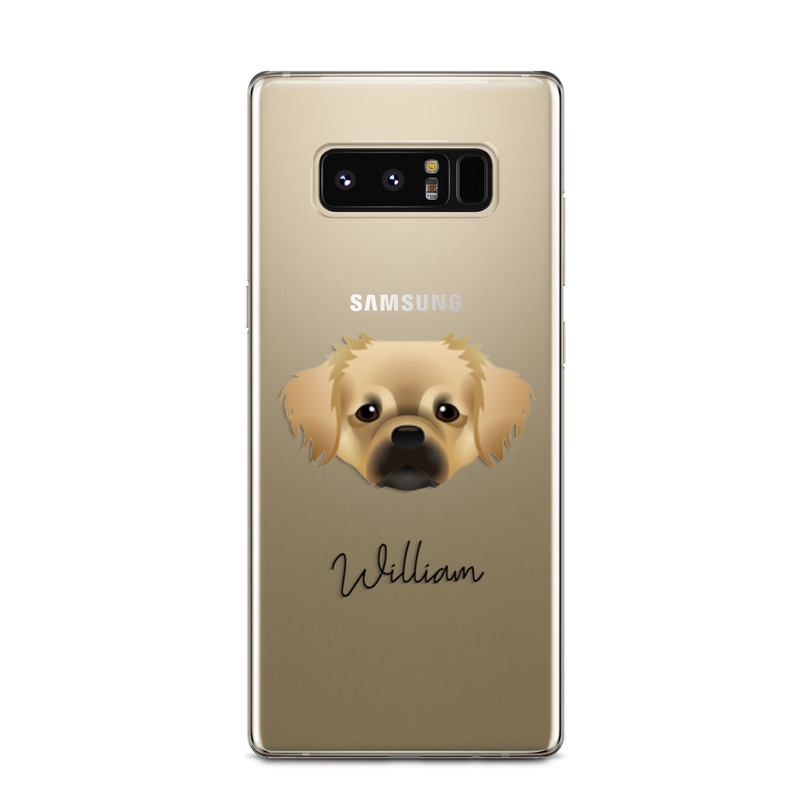 Tibetan Spaniel Personalised Samsung Galaxy Note 8 Case