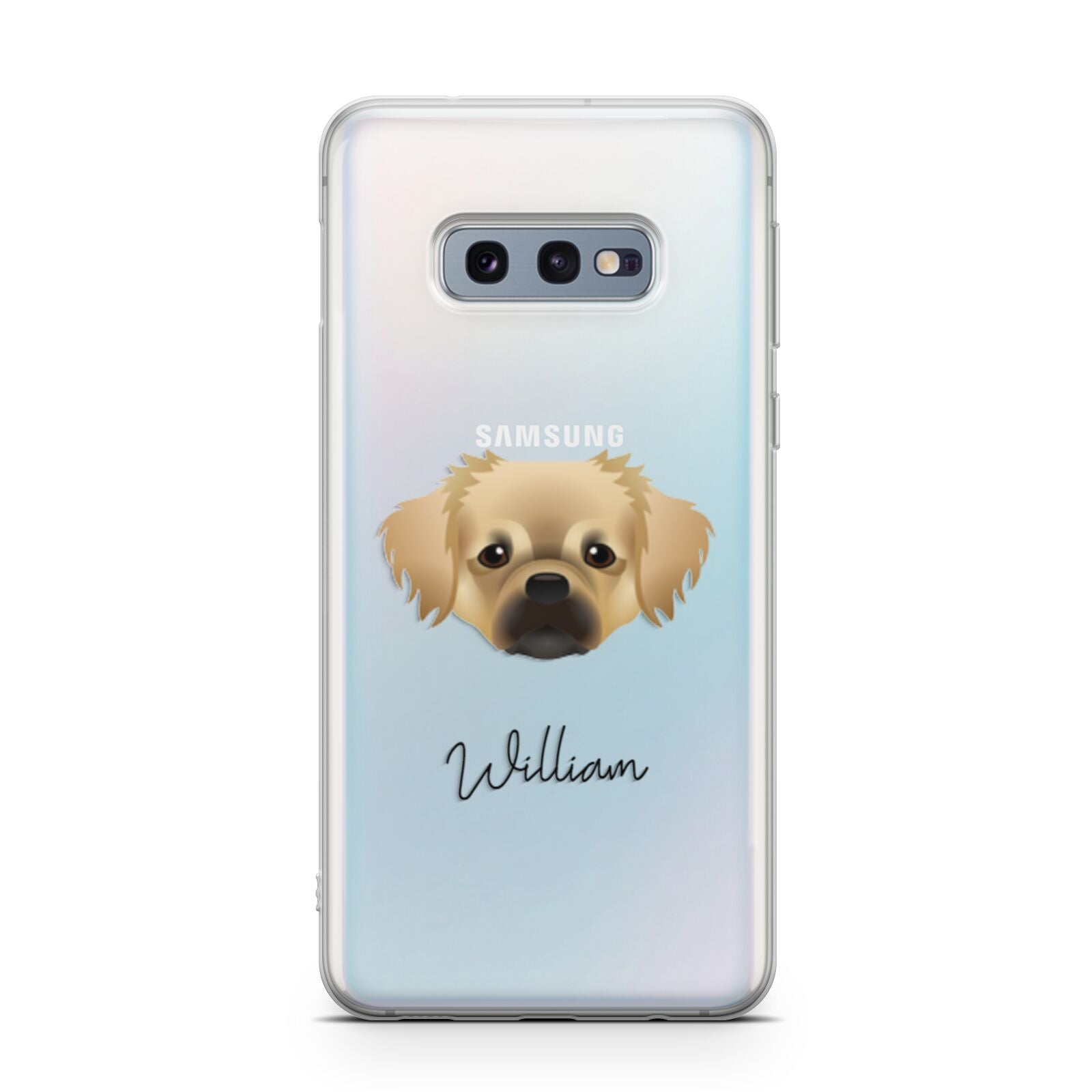 Tibetan Spaniel Personalised Samsung Galaxy S10E Case