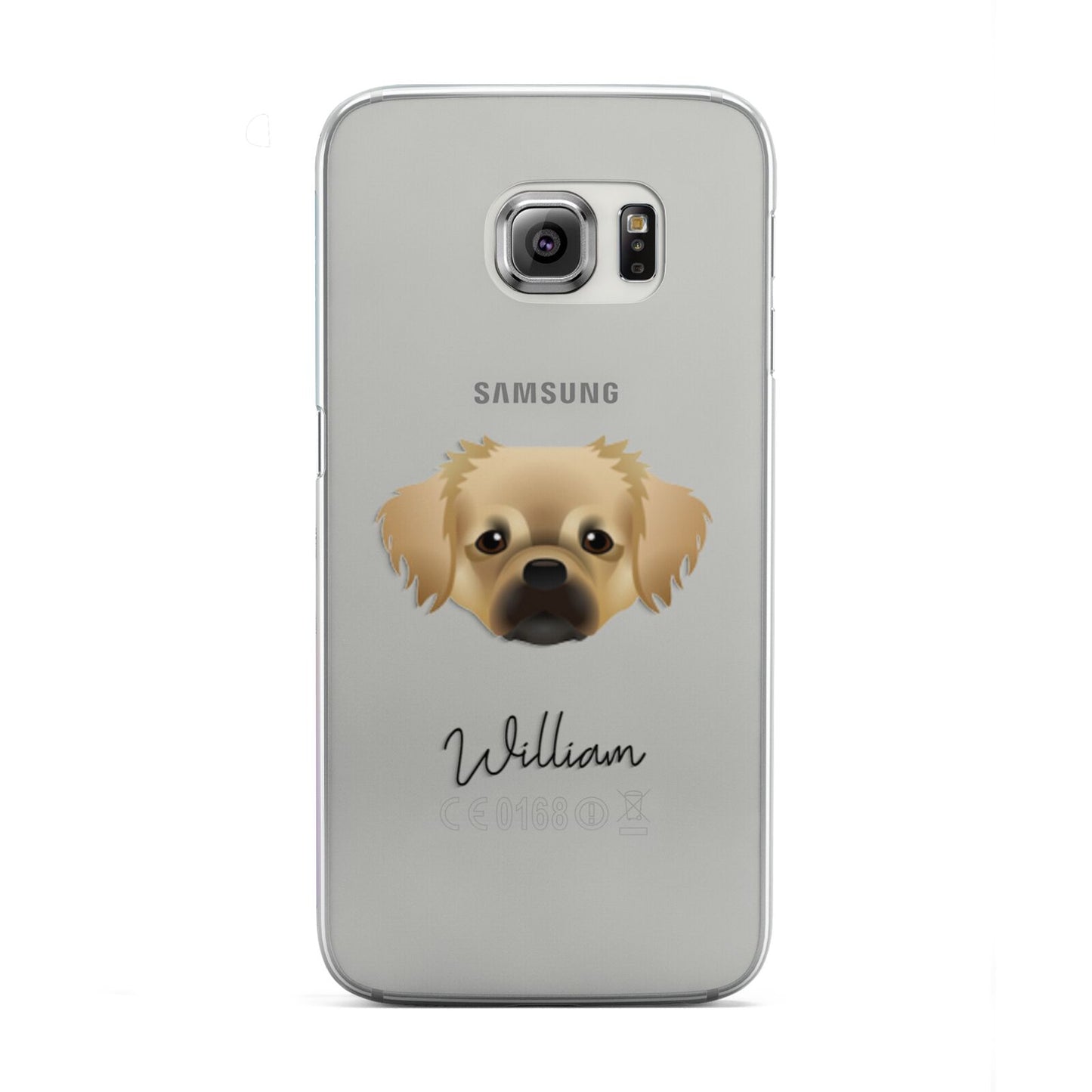 Tibetan Spaniel Personalised Samsung Galaxy S6 Edge Case