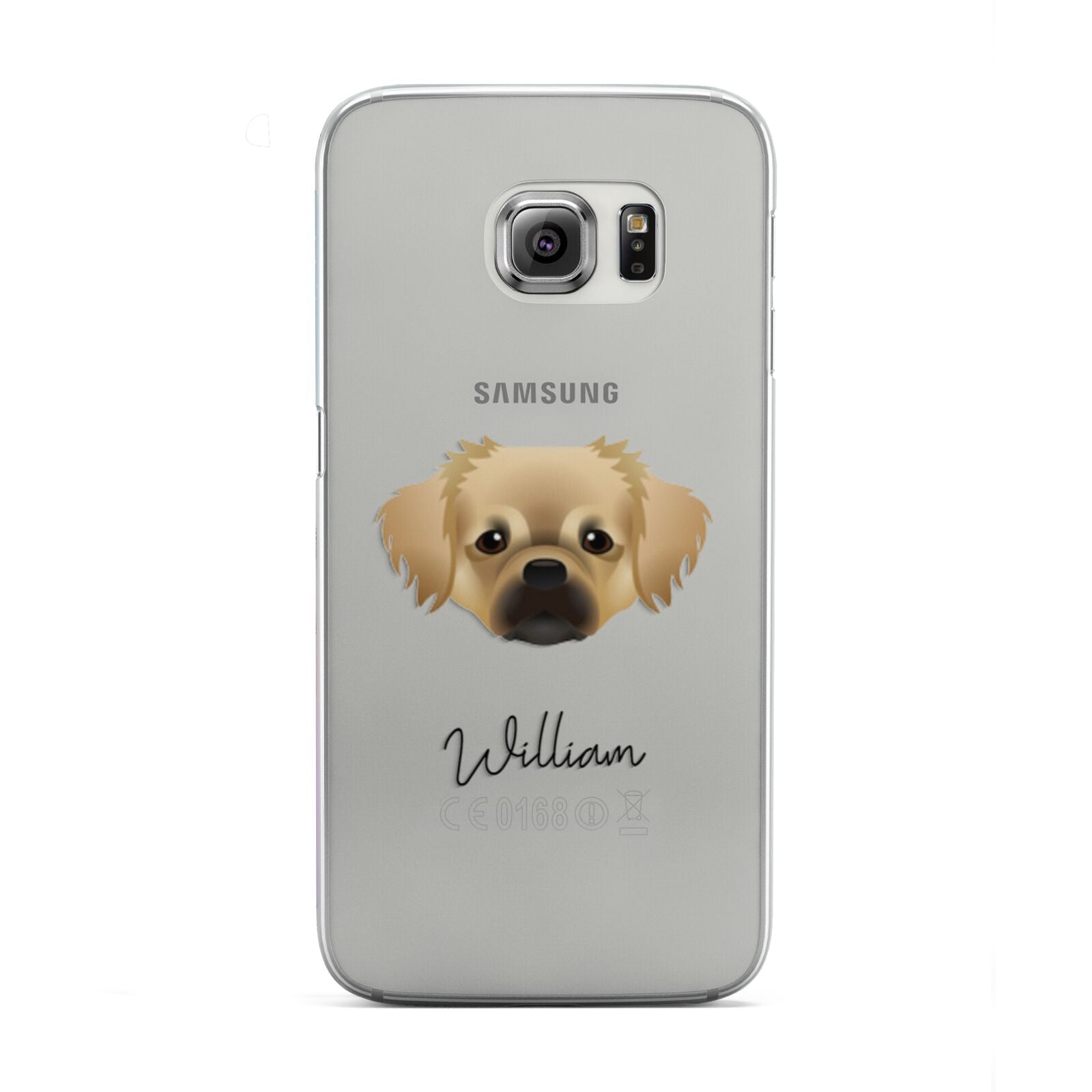 Tibetan Spaniel Personalised Samsung Galaxy S6 Edge Case