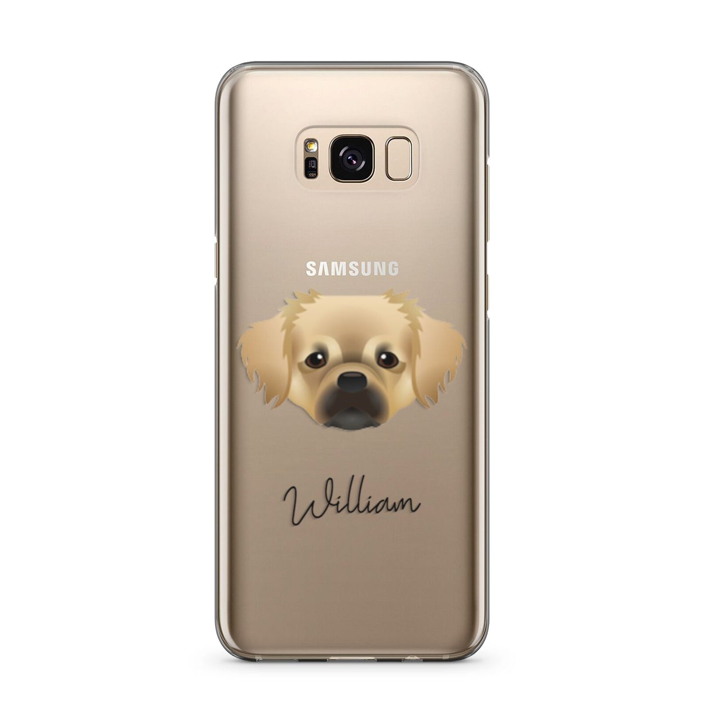 Tibetan Spaniel Personalised Samsung Galaxy S8 Plus Case