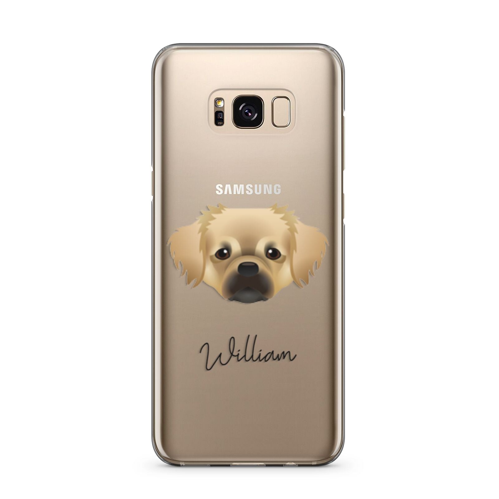 Tibetan Spaniel Personalised Samsung Galaxy S8 Plus Case