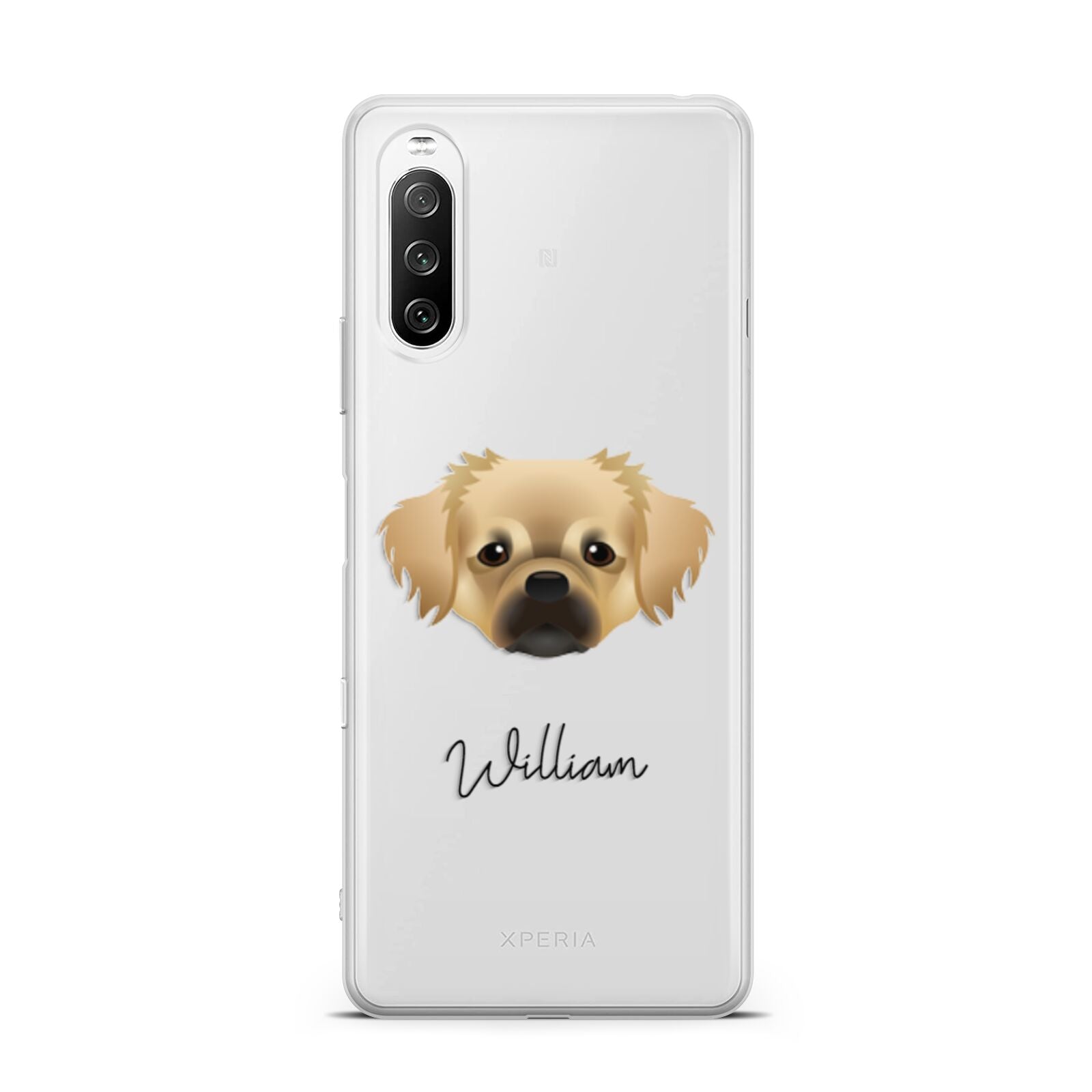 Tibetan Spaniel Personalised Sony Xperia 10 III Case