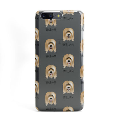 Tibetan Terrier Icon with Name OnePlus Case