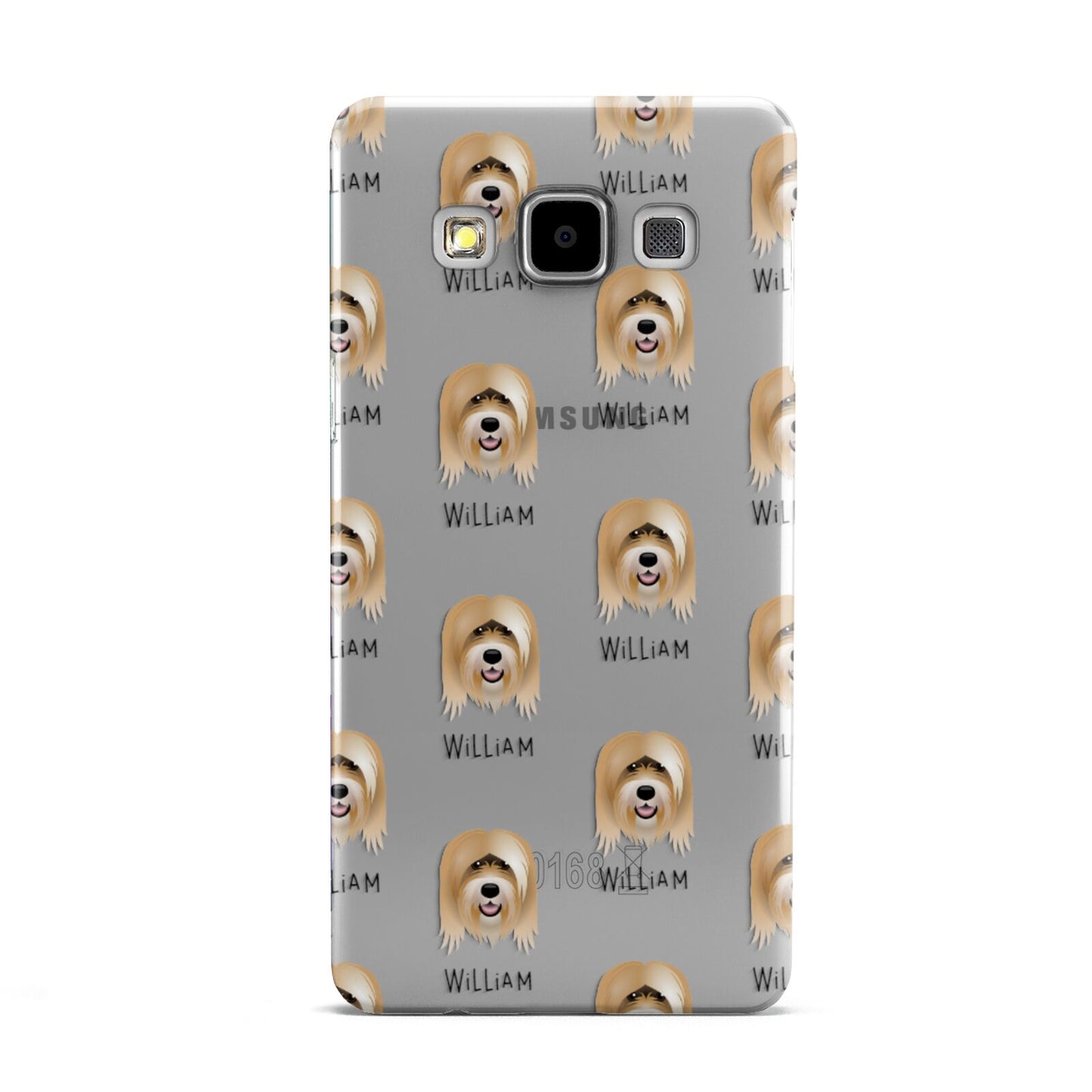 Tibetan Terrier Icon with Name Samsung Galaxy A5 Case