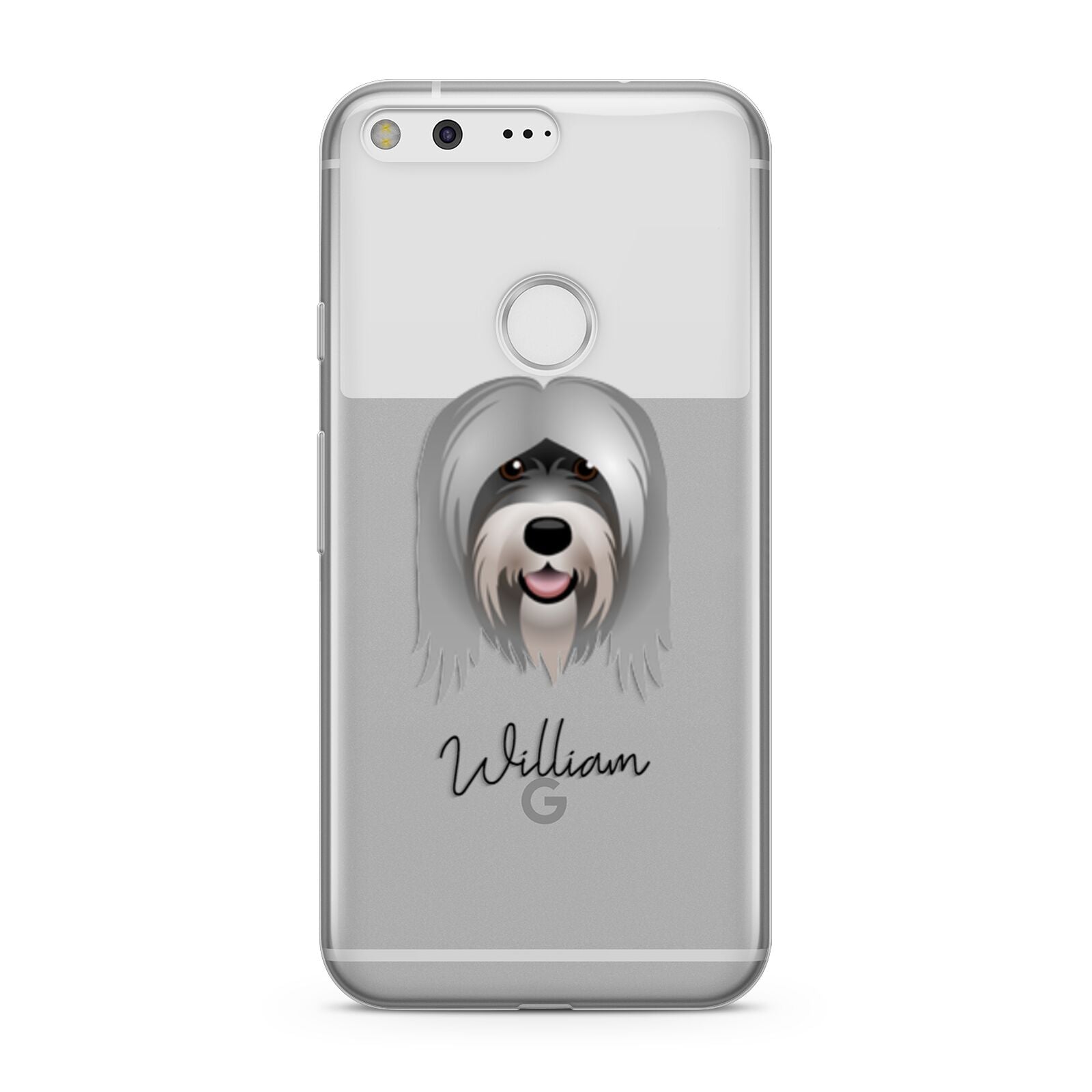 Tibetan Terrier Personalised Google Pixel Case