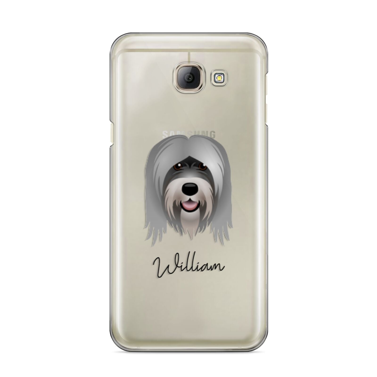 Tibetan Terrier Personalised Samsung Galaxy A8 2016 Case