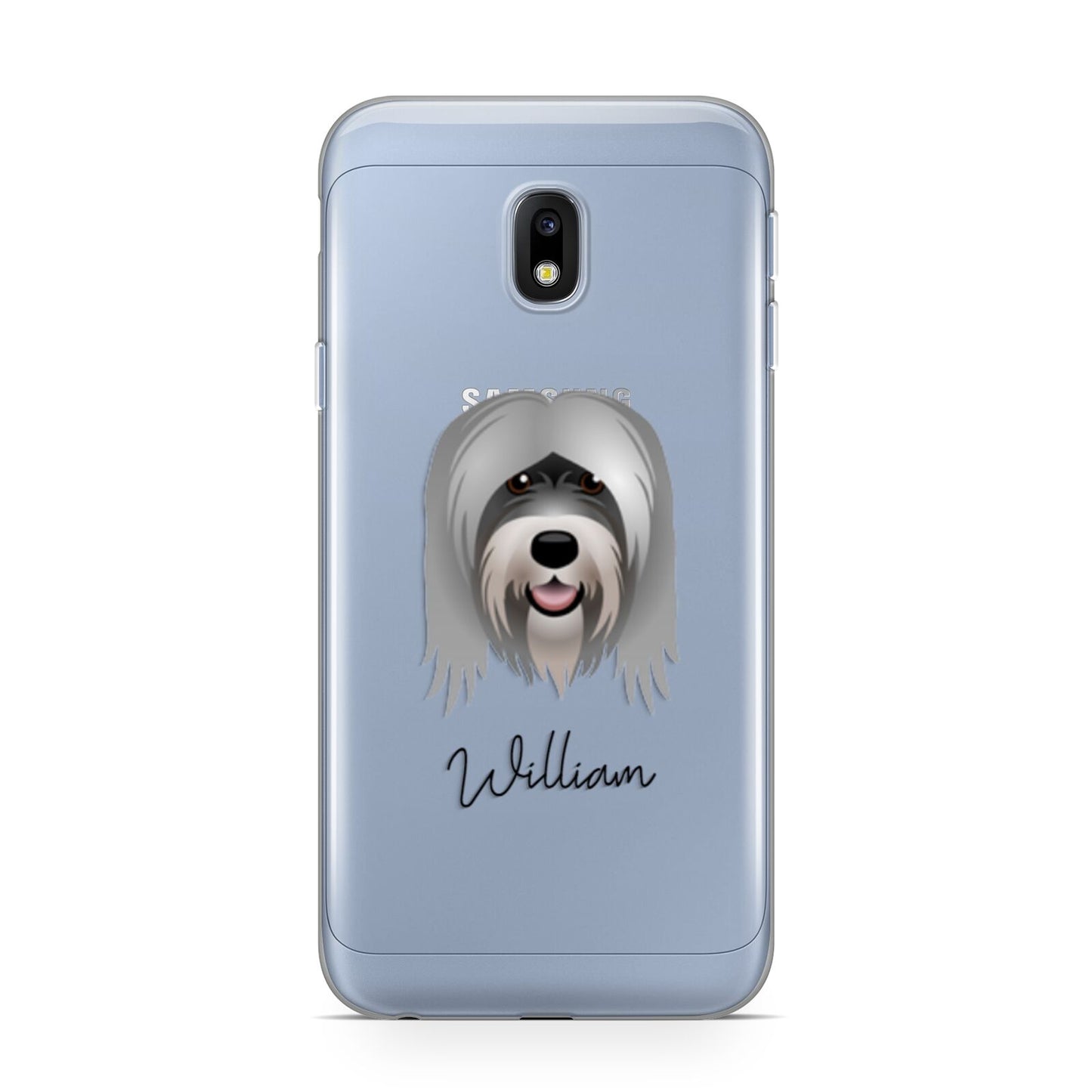 Tibetan Terrier Personalised Samsung Galaxy J3 2017 Case