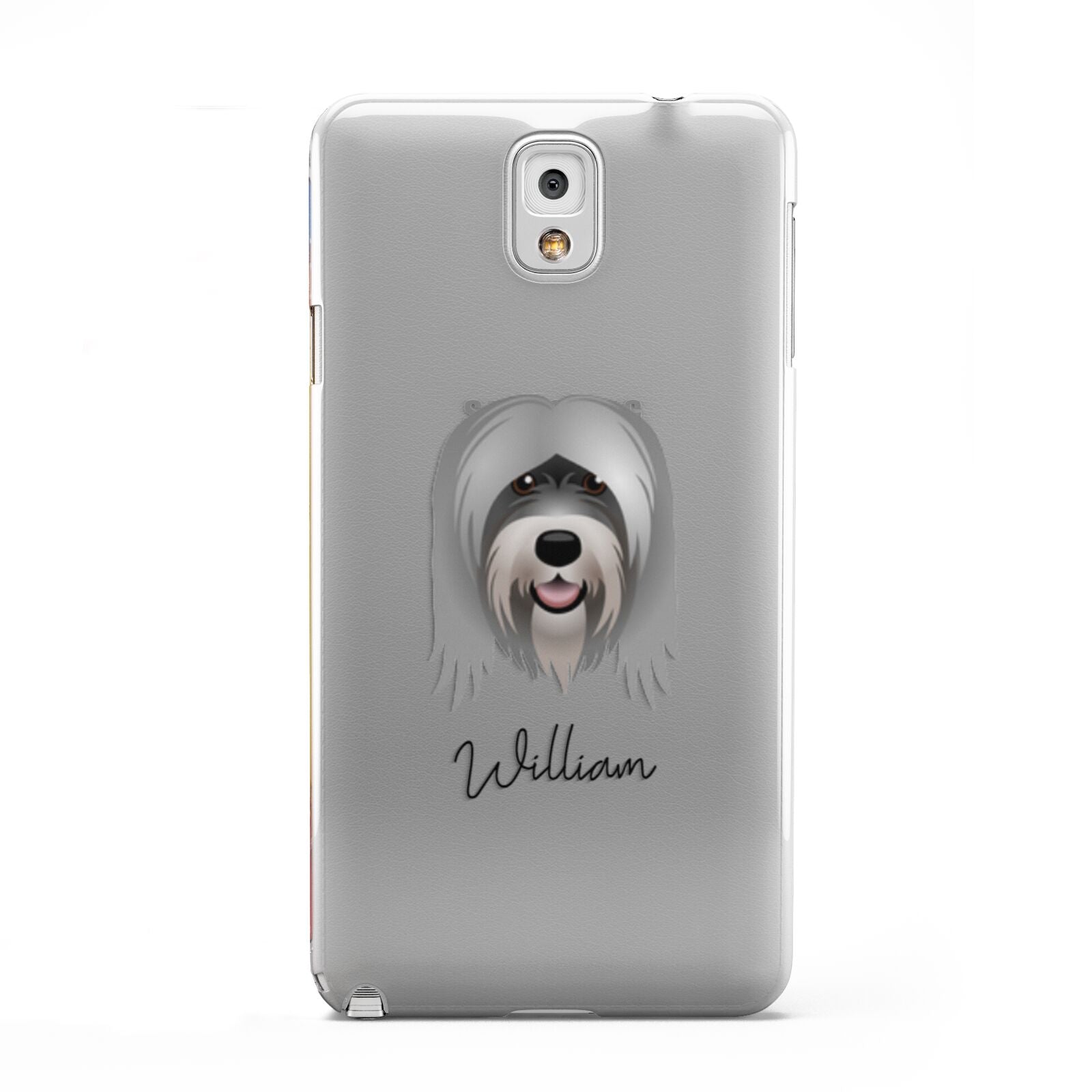 Tibetan Terrier Personalised Samsung Galaxy Note 3 Case