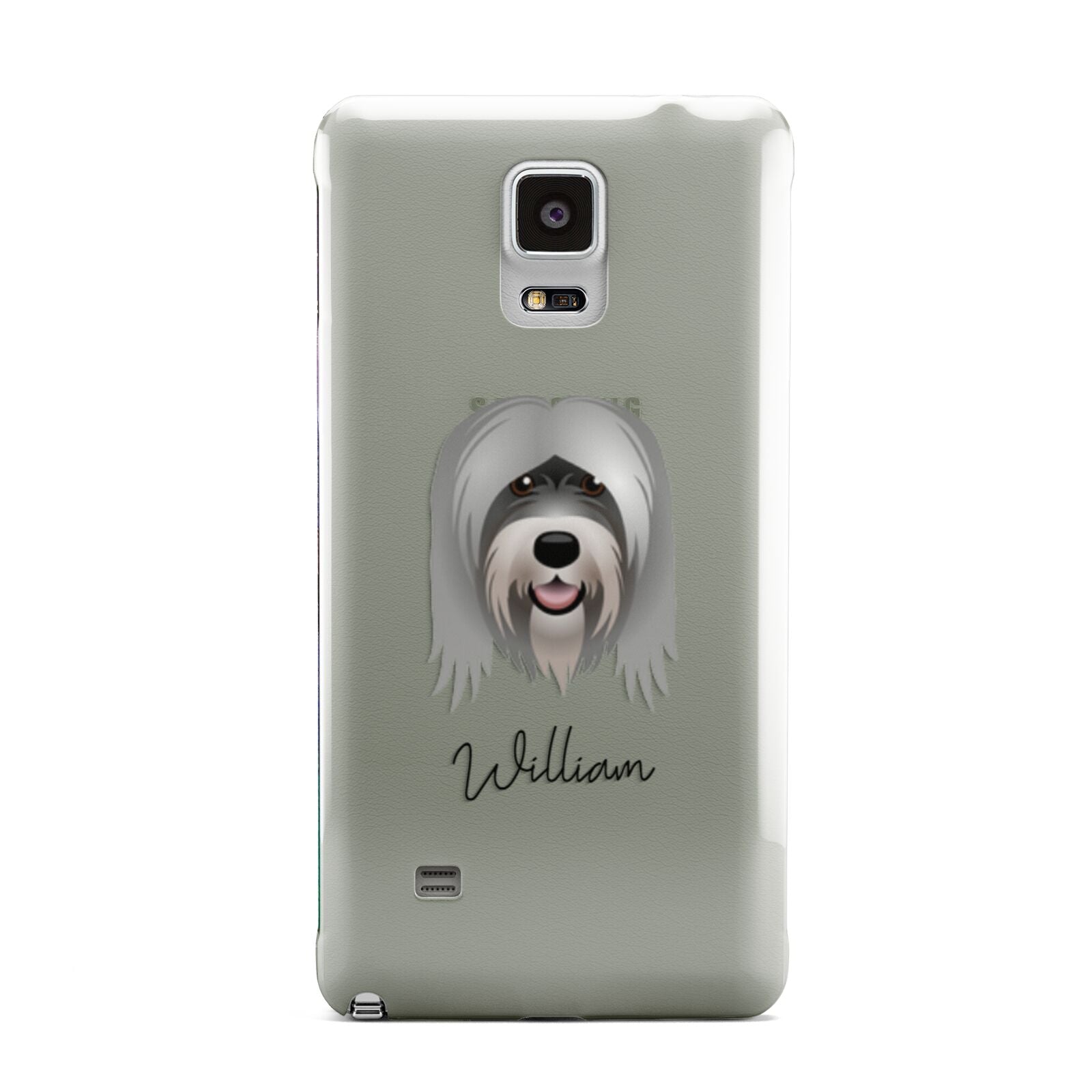 Tibetan Terrier Personalised Samsung Galaxy Note 4 Case