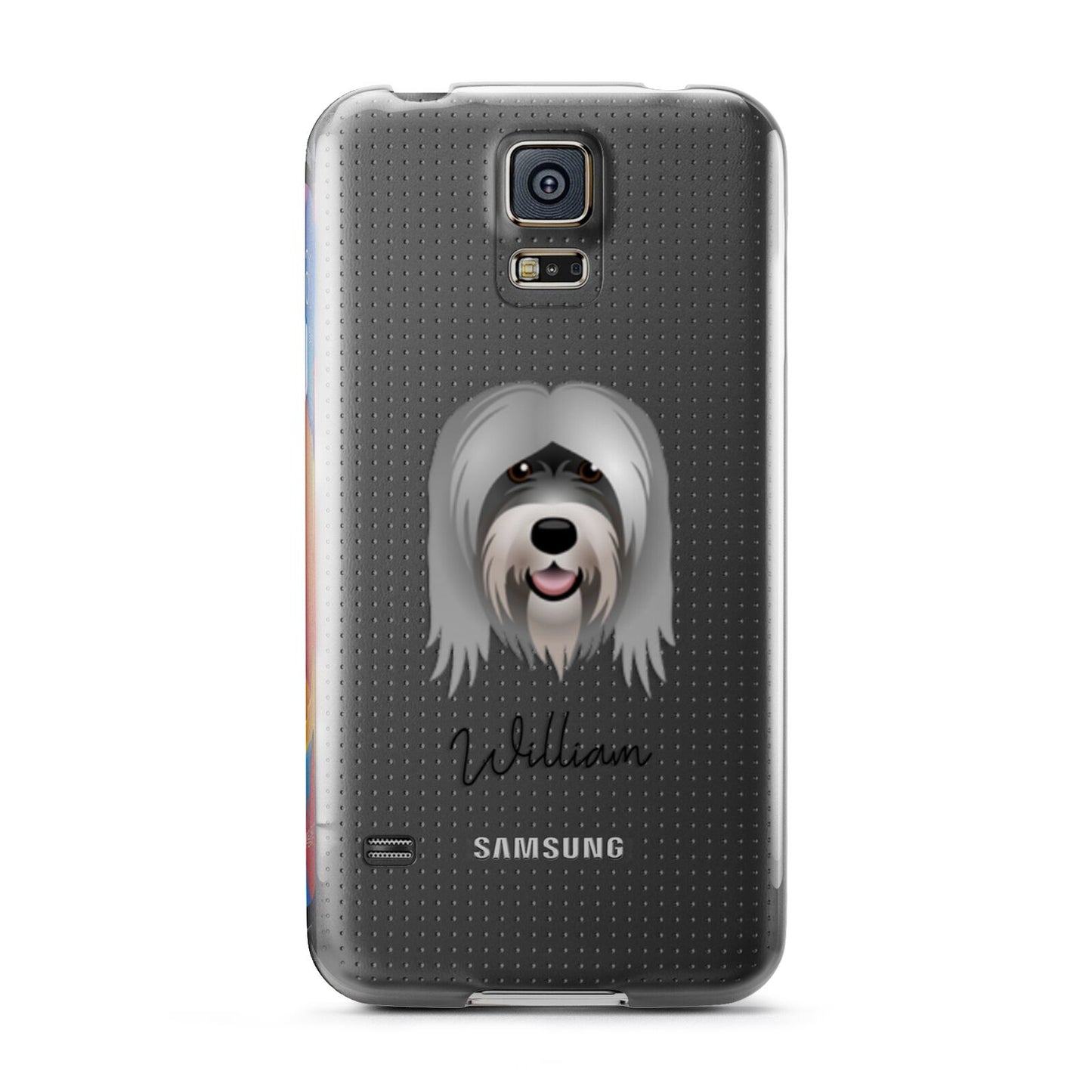 Tibetan Terrier Personalised Samsung Galaxy S5 Case