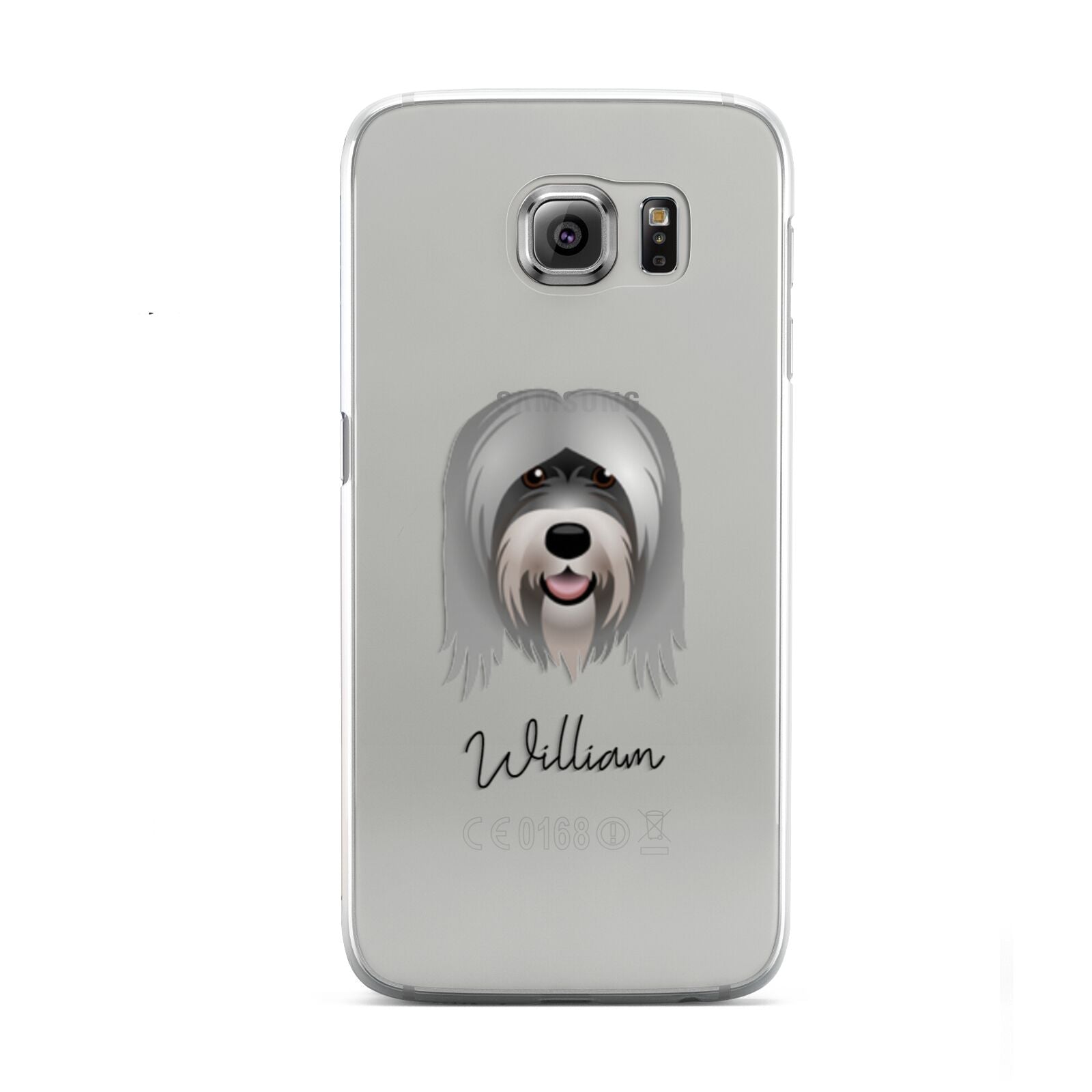 Tibetan Terrier Personalised Samsung Galaxy S6 Case