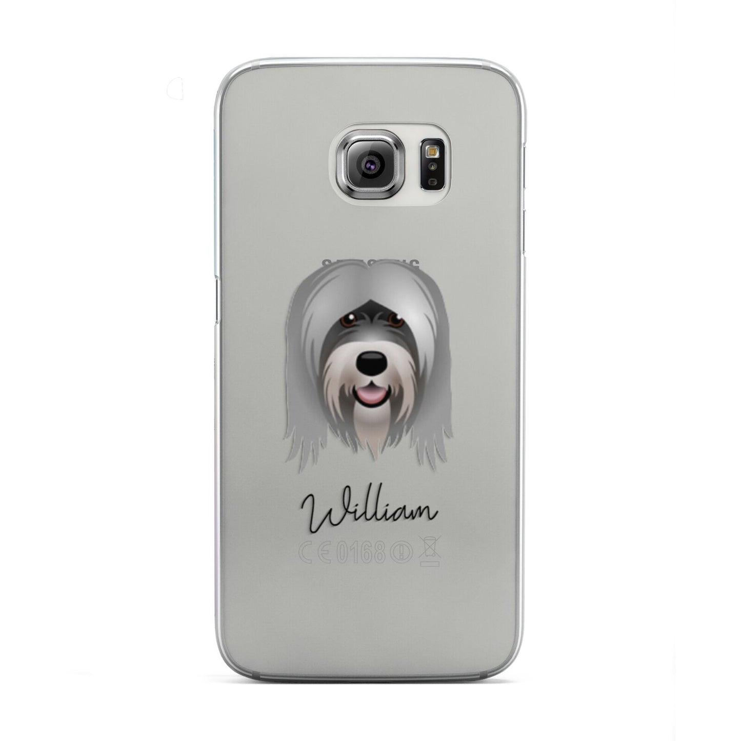 Tibetan Terrier Personalised Samsung Galaxy S6 Edge Case