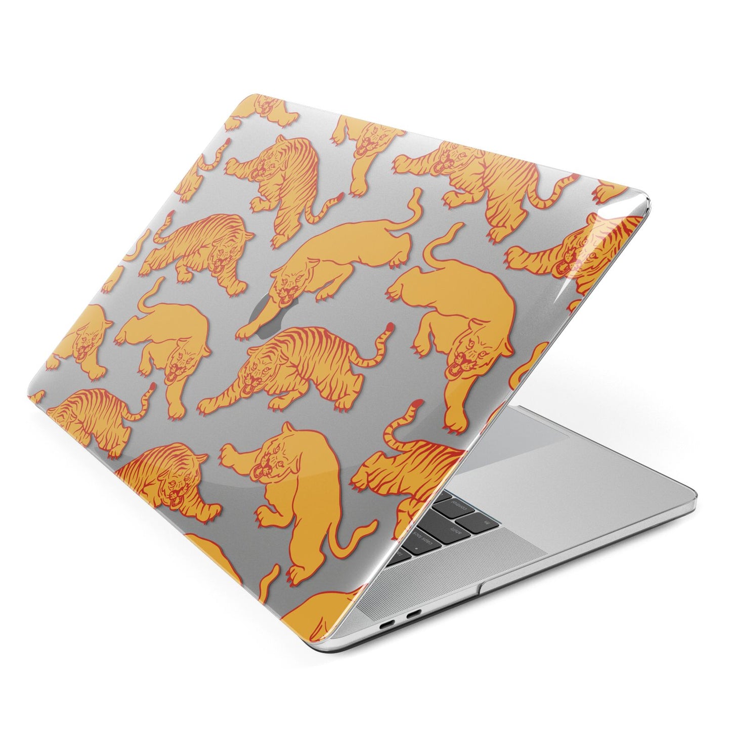 Tiger Apple MacBook Case Side View