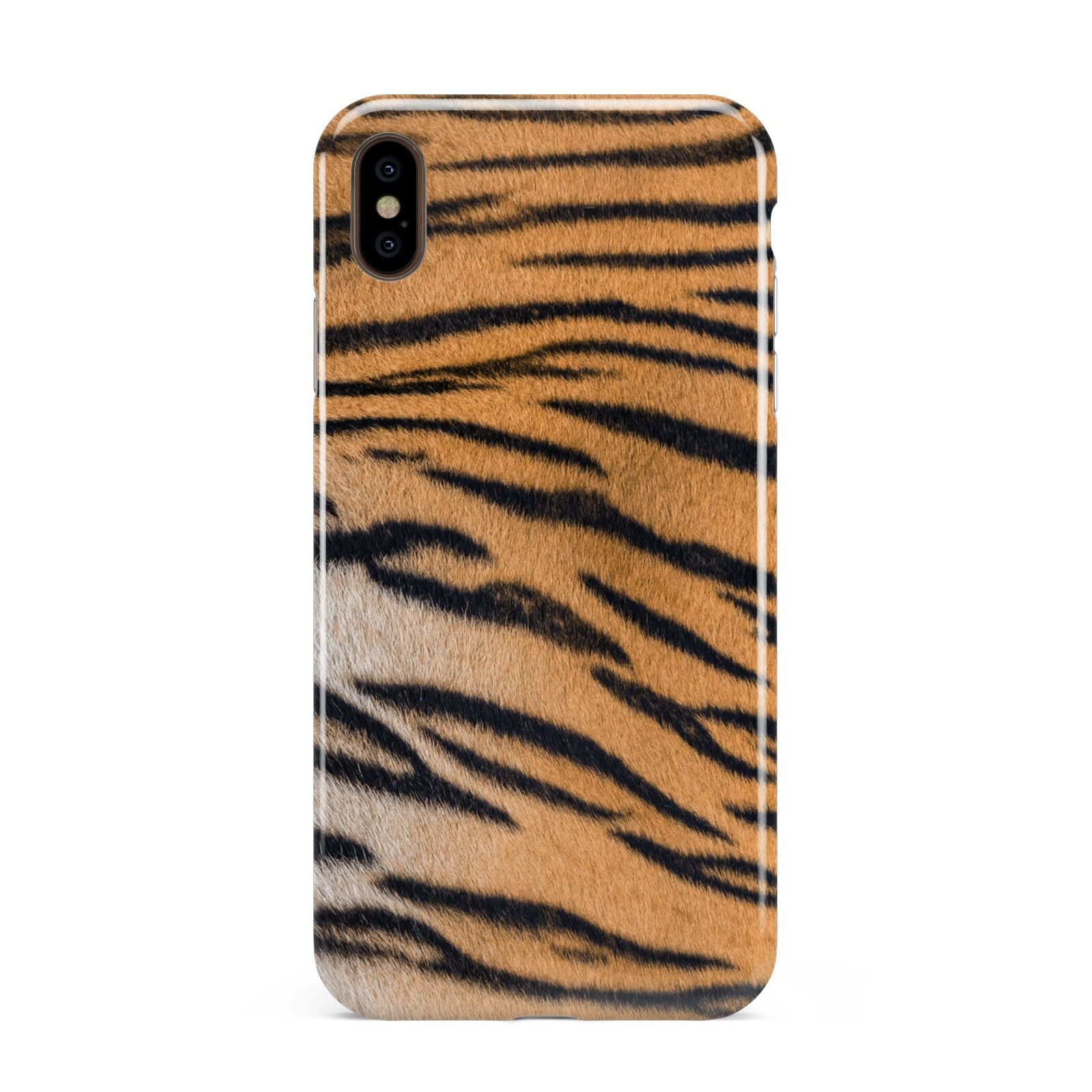 Tiger Print Apple iPhone Xs Max 3D Tough Case