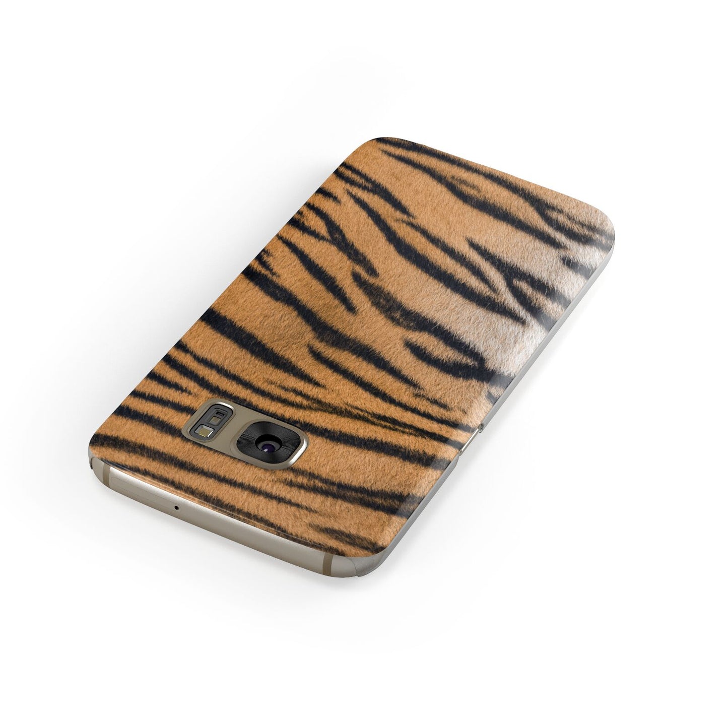 Tiger Print Samsung Galaxy Case Front Close Up