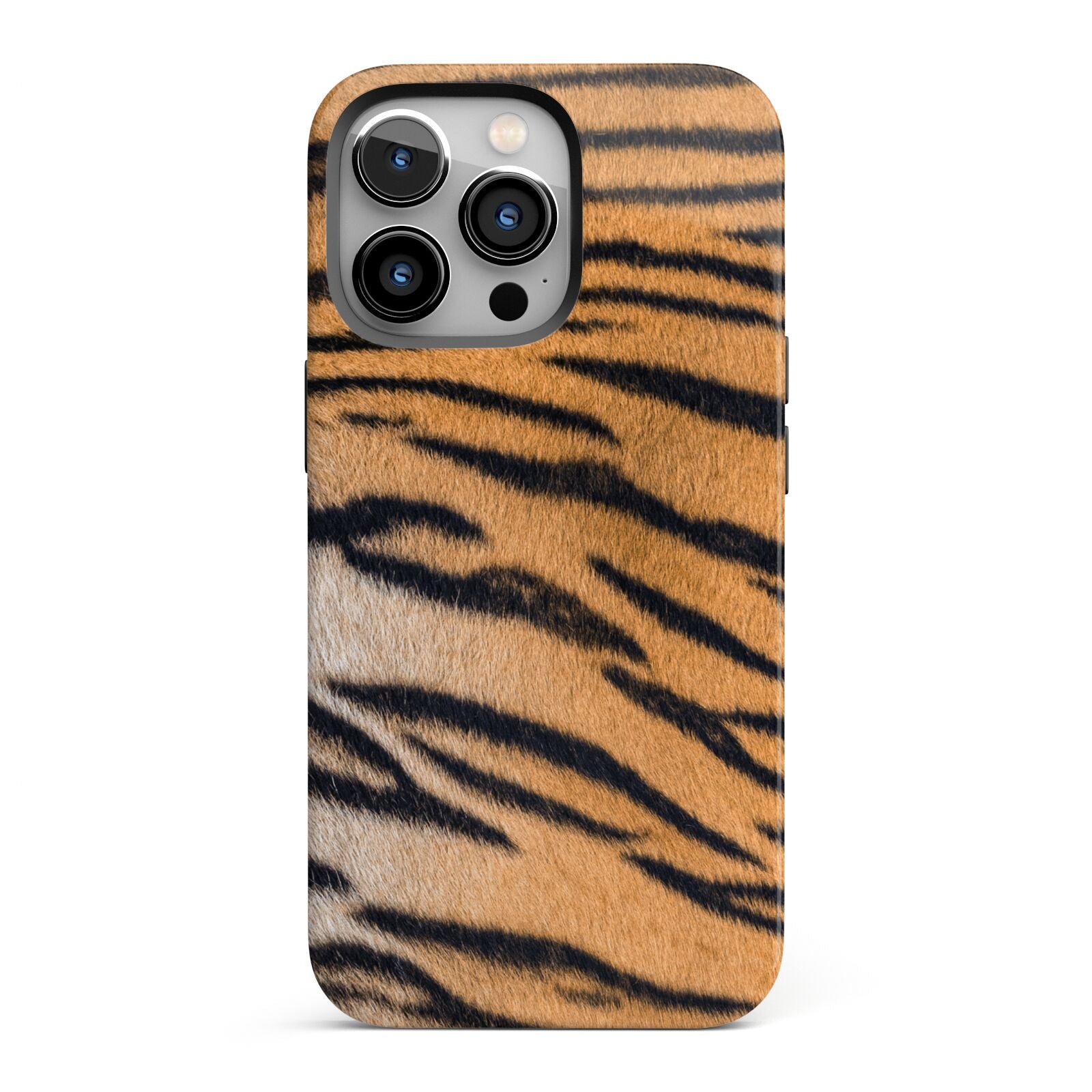 Tiger Print iPhone 13 Pro Full Wrap 3D Tough Case