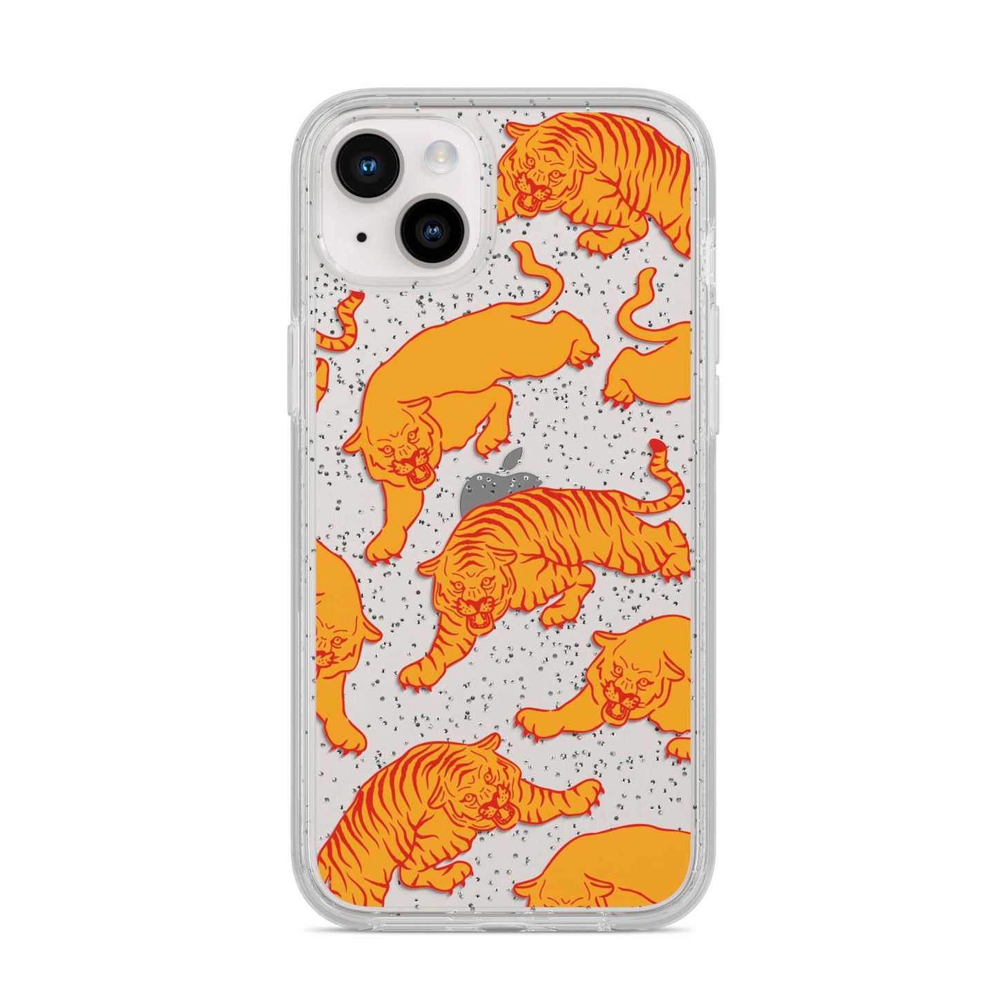 Tiger iPhone 14 Plus Glitter Tough Case Starlight