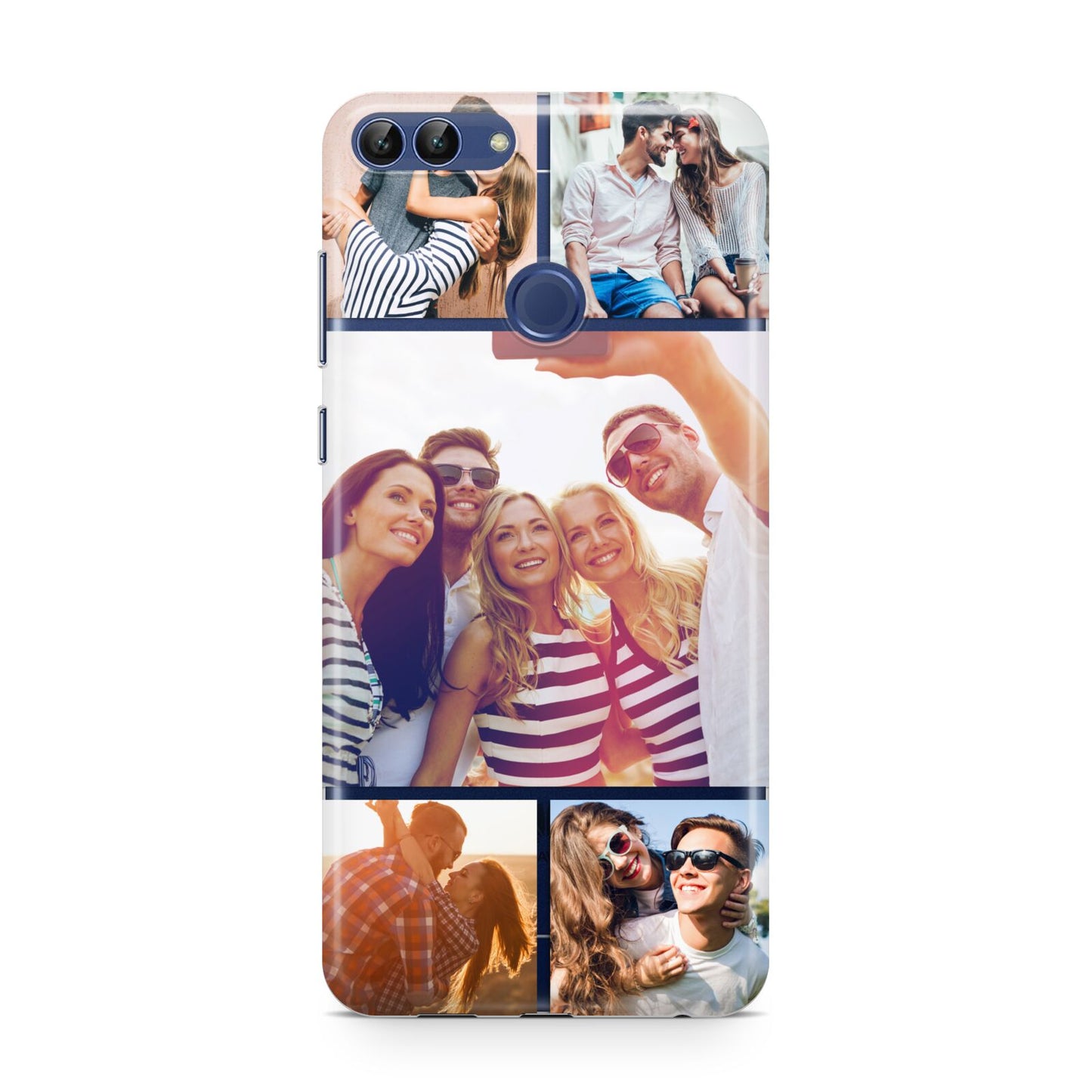 Tile Photo Collage Upload Huawei P Smart Case