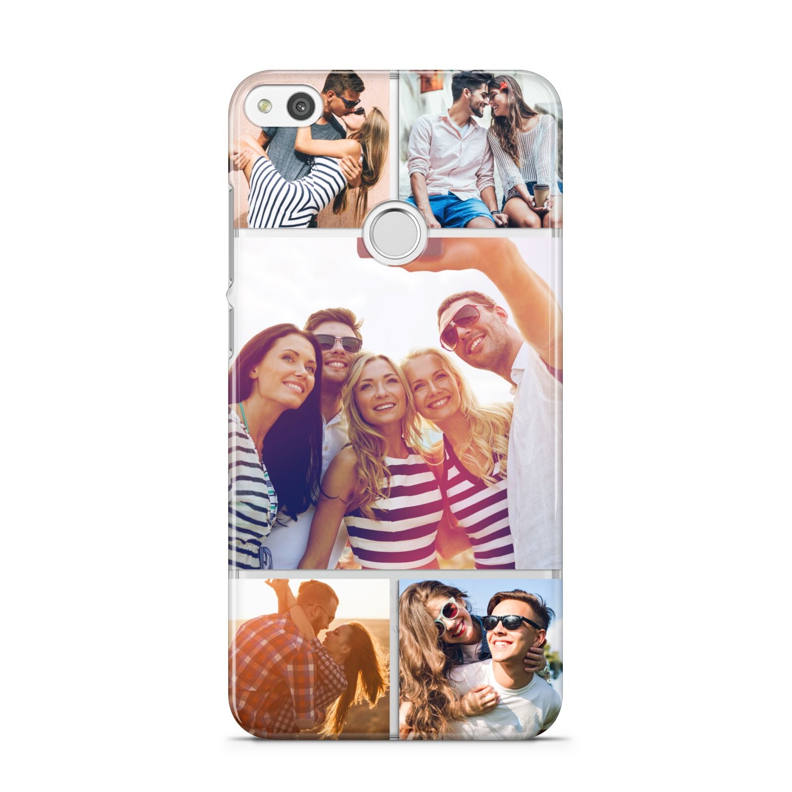 Tile Photo Collage Upload Huawei P8 Lite Case