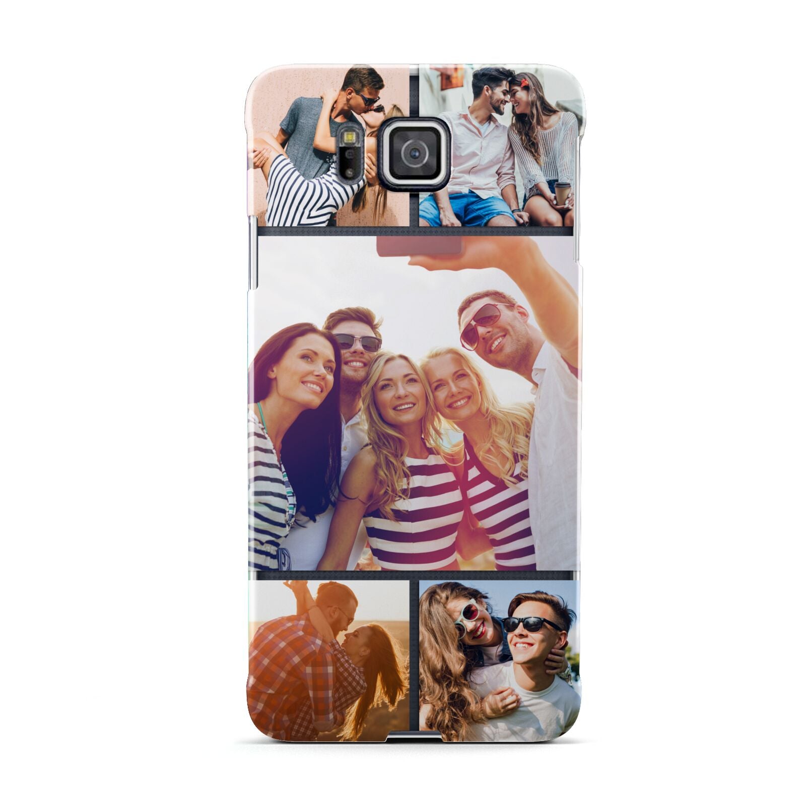 Tile Photo Collage Upload Samsung Galaxy Alpha Case