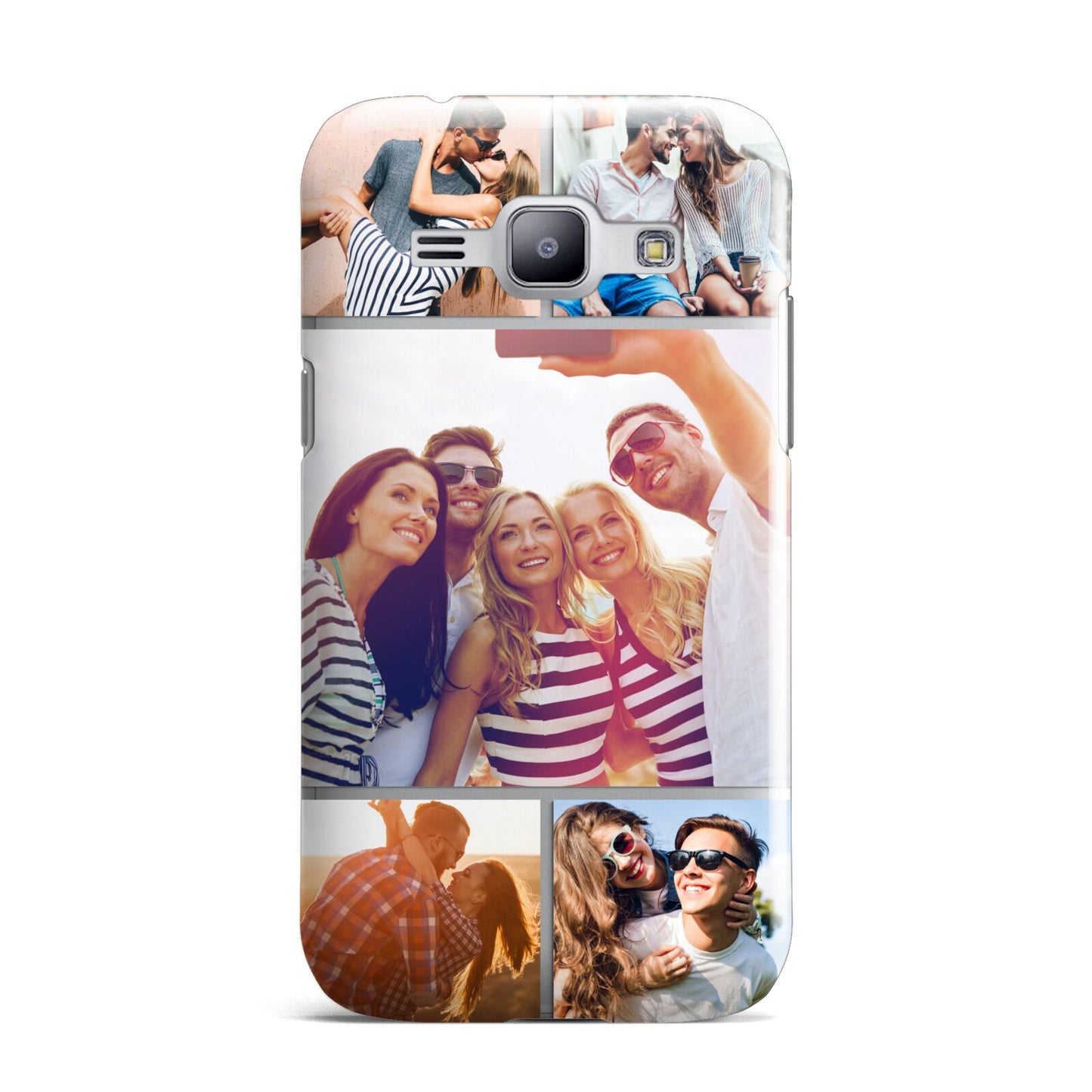 Tile Photo Collage Upload Samsung Galaxy J1 2015 Case