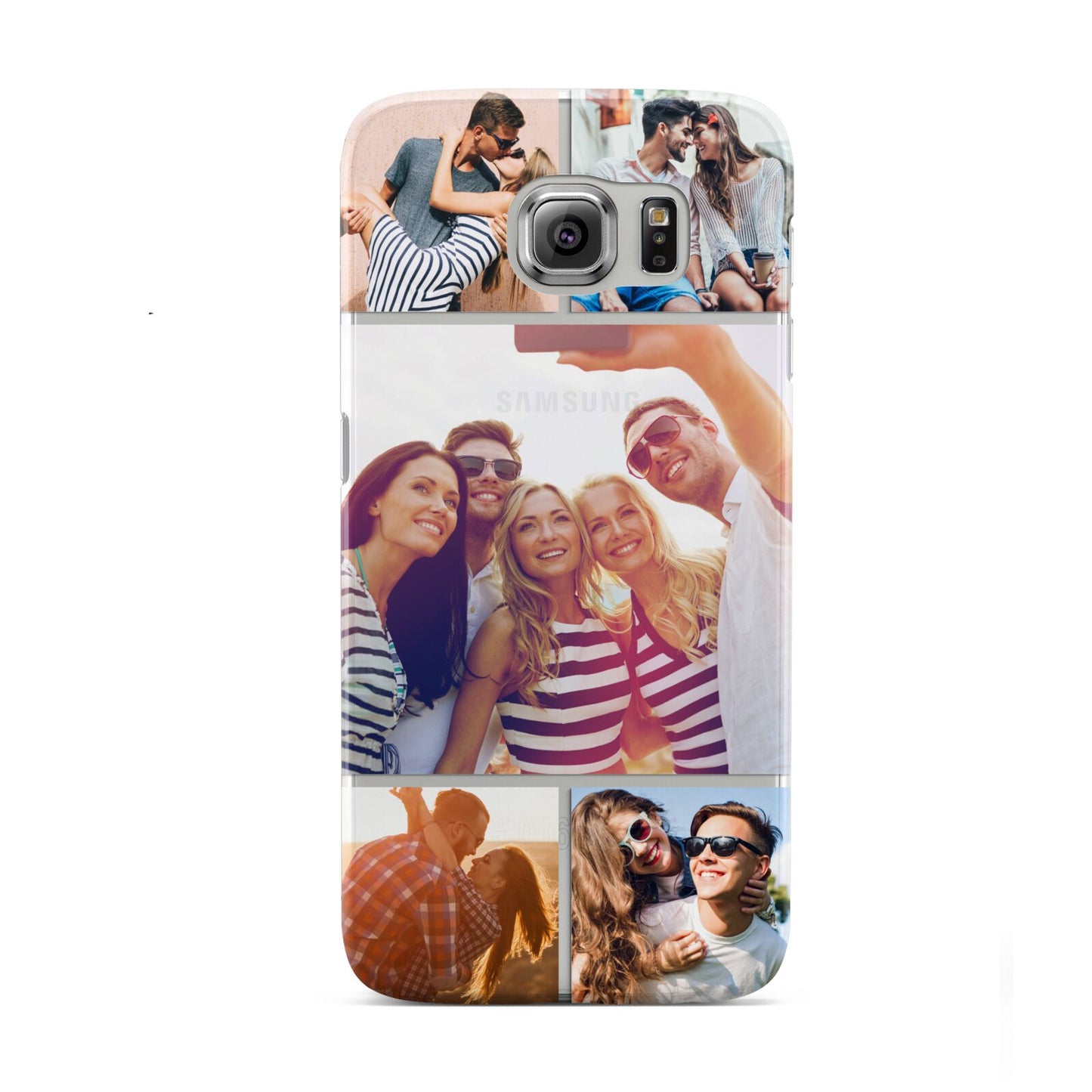 Tile Photo Collage Upload Samsung Galaxy S6 Case