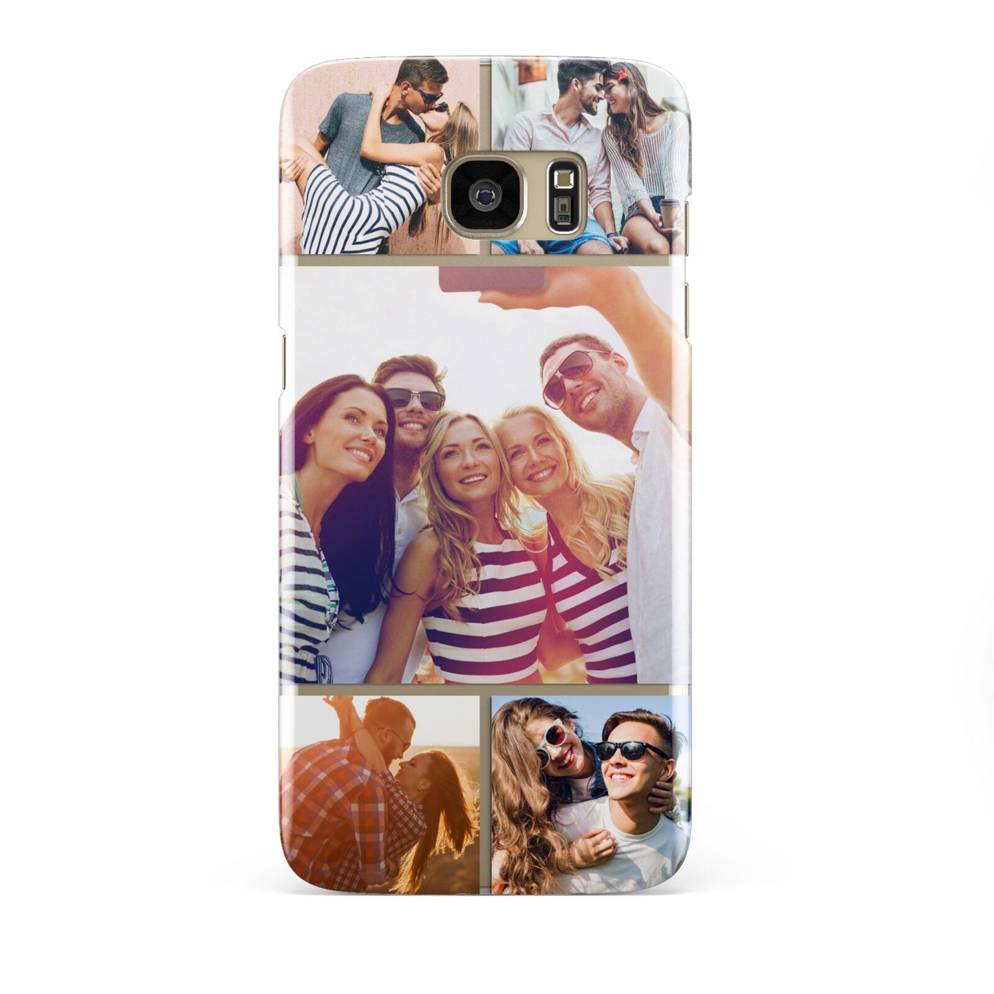 Tile Photo Collage Upload Samsung Galaxy S7 Edge Case