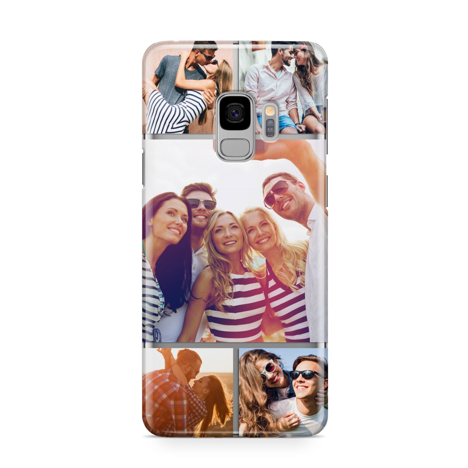 Tile Photo Collage Upload Samsung Galaxy S9 Case