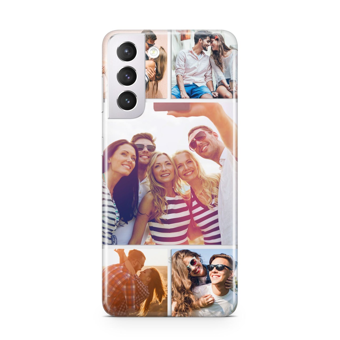 Tile Photo Collage Upload Samsung S21 Case