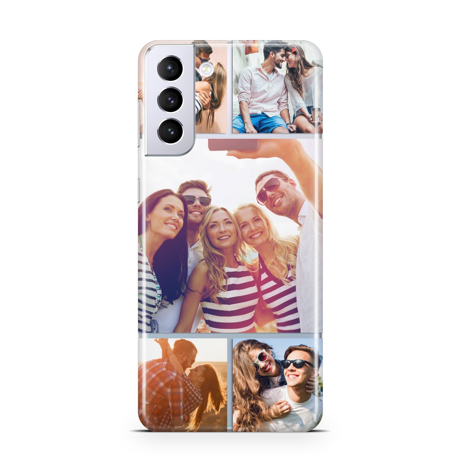 Tile Photo Collage Upload Samsung S21 Plus Case