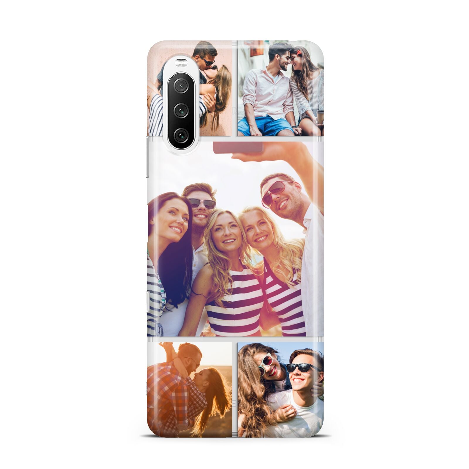 Tile Photo Collage Upload Sony Xperia 10 III Case