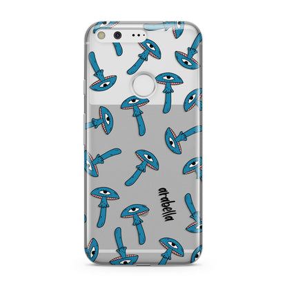 Toadstool Halloween Personalised Google Pixel Case