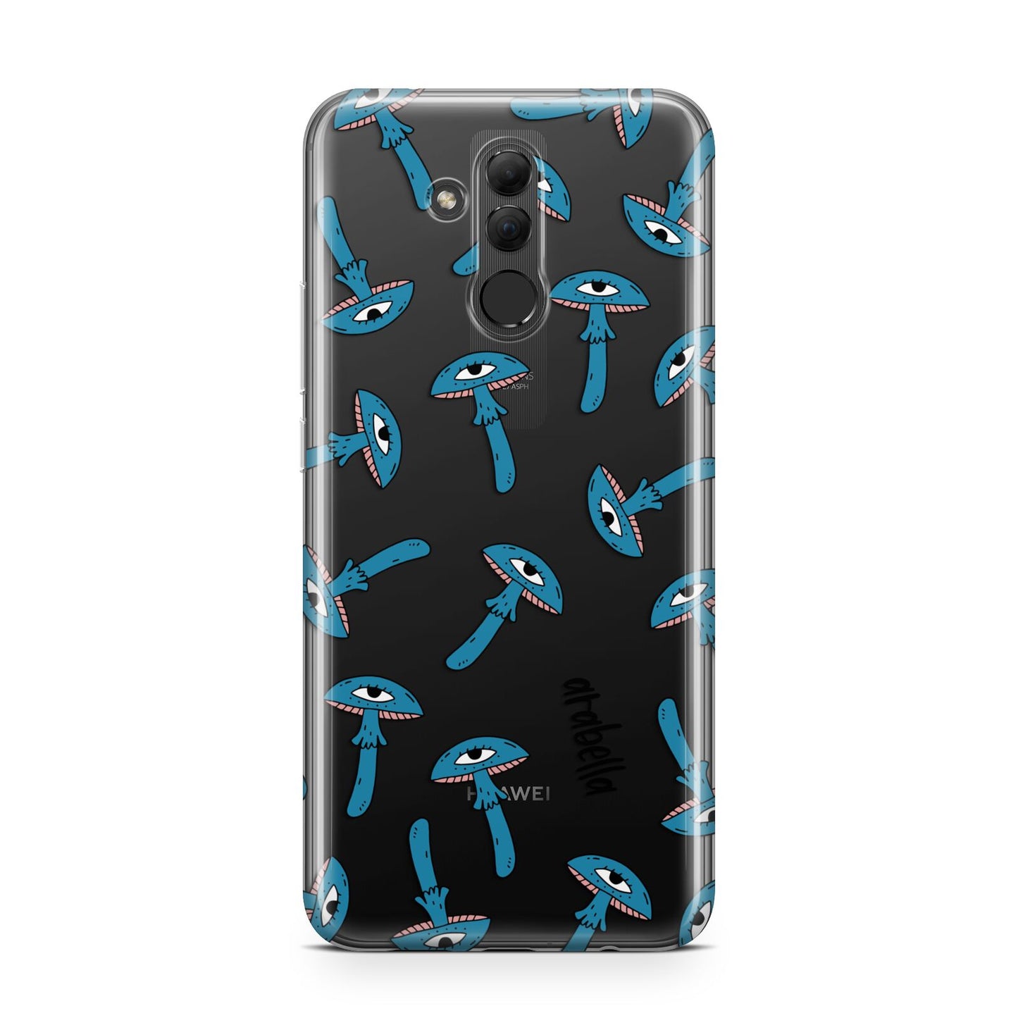 Toadstool Halloween Personalised Huawei Mate 20 Lite