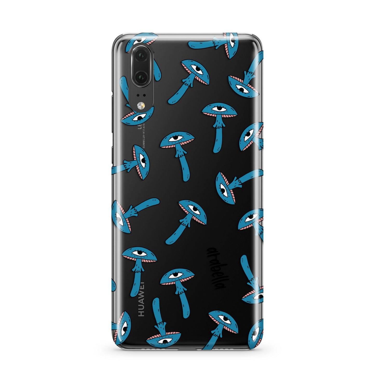 Toadstool Halloween Personalised Huawei P20 Phone Case