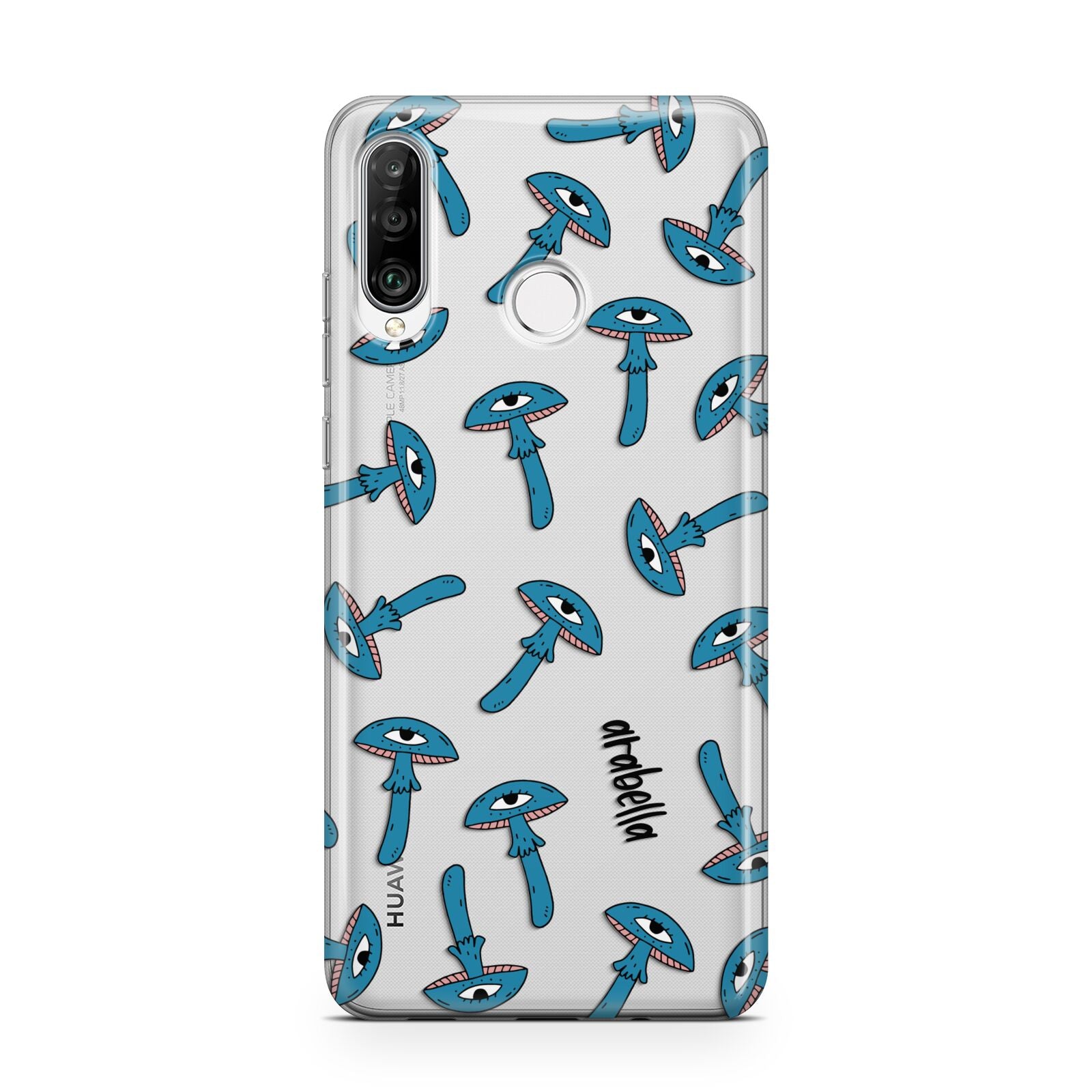 Toadstool Halloween Personalised Huawei P30 Lite Phone Case