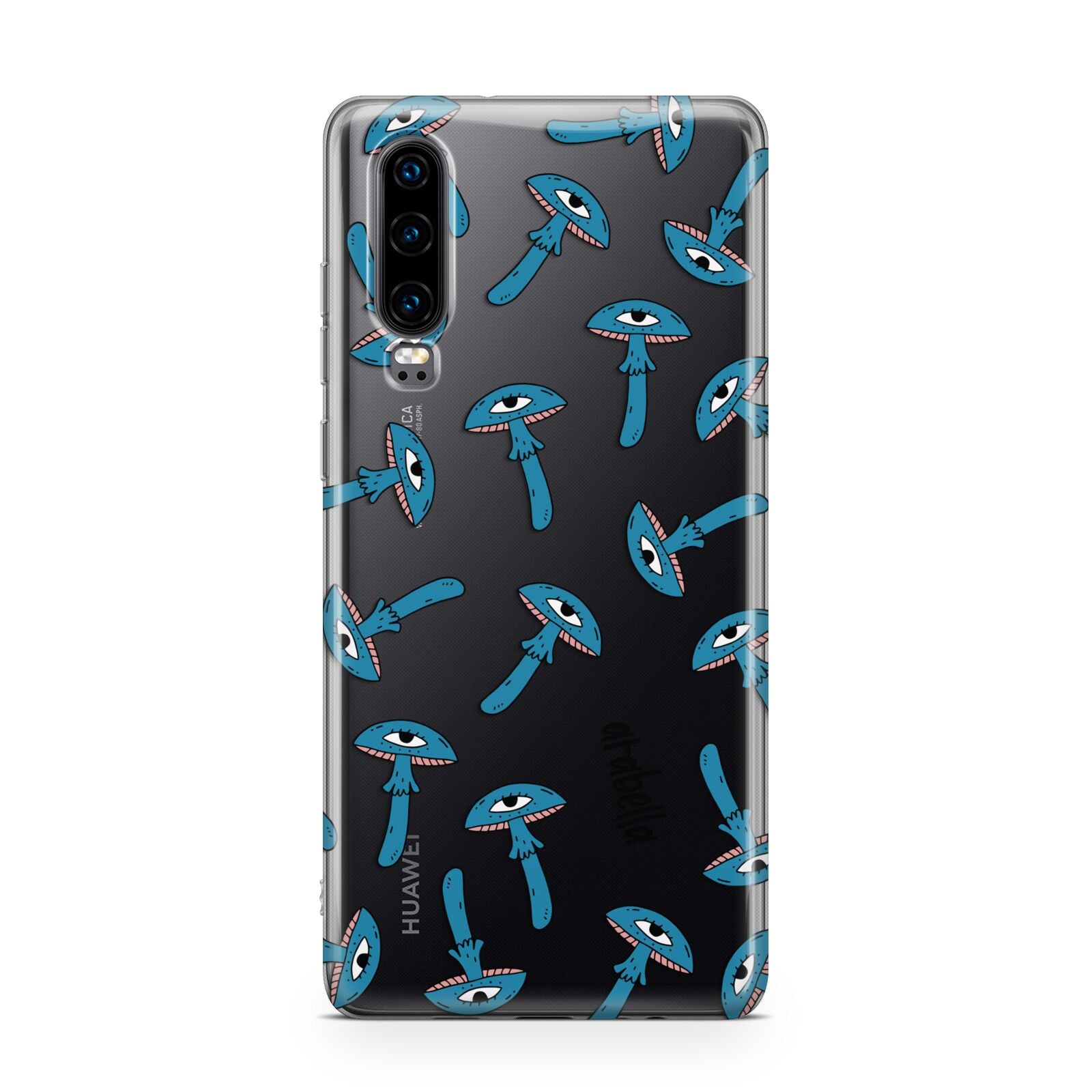 Toadstool Halloween Personalised Huawei P30 Phone Case