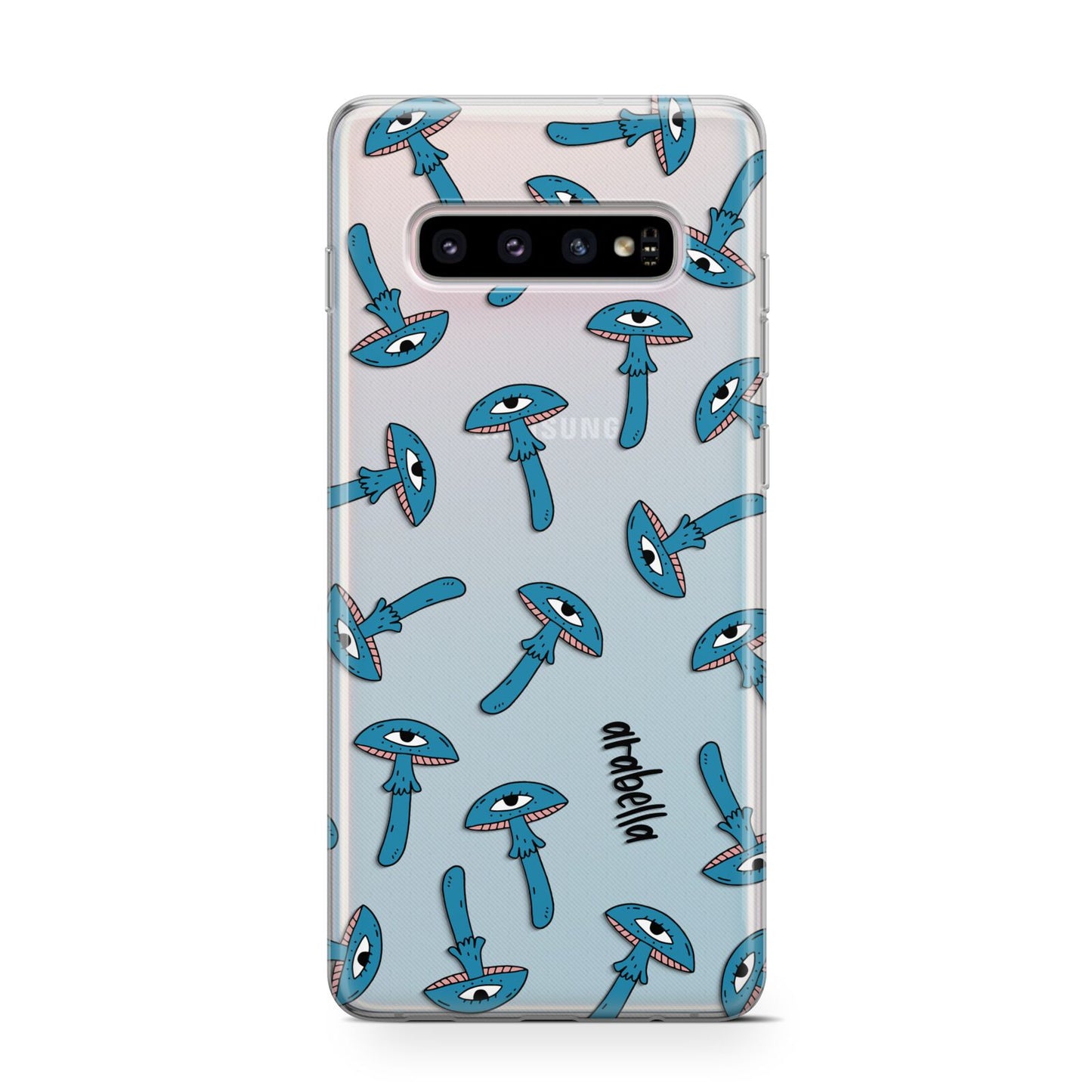 Toadstool Halloween Personalised Samsung Galaxy S10 Case