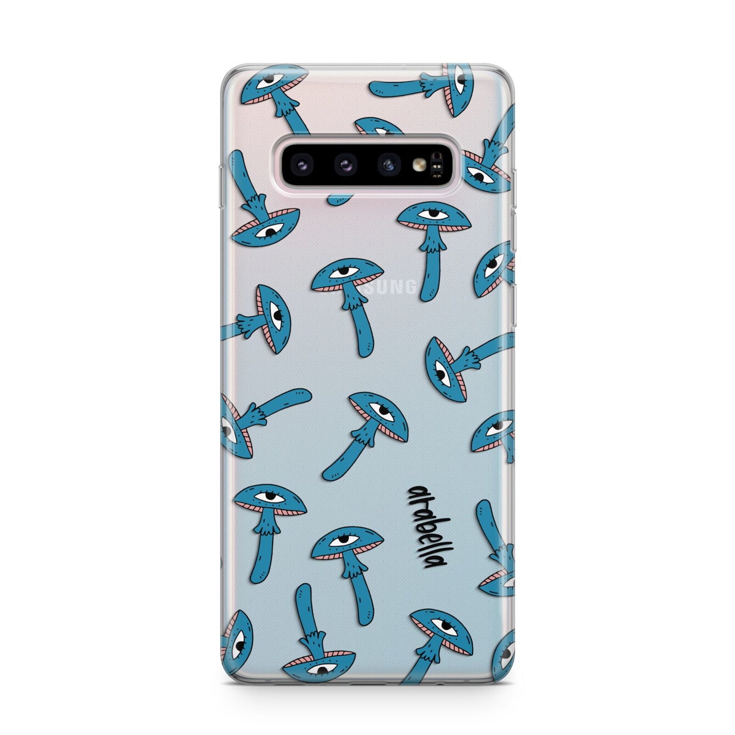 Toadstool Halloween Personalised Samsung Galaxy S10 Plus Case