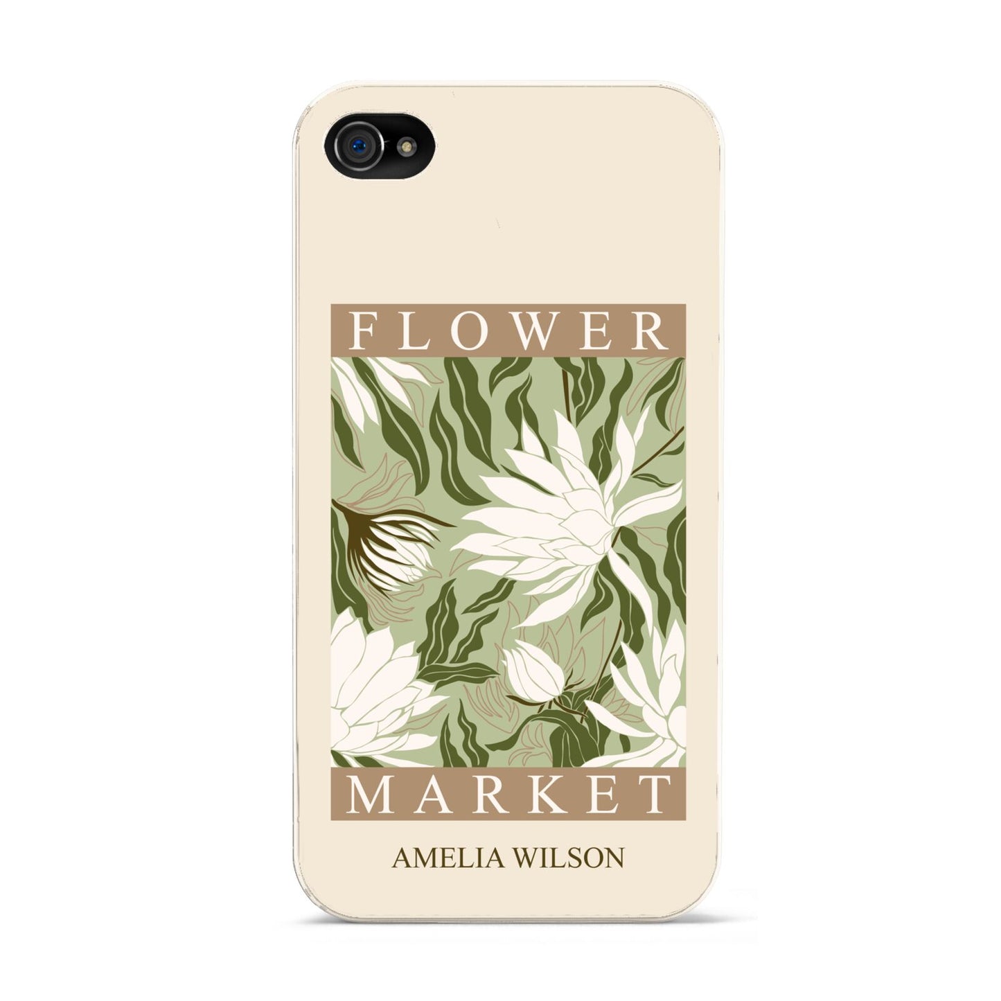 Tokyo Flower Market Apple iPhone 4s Case