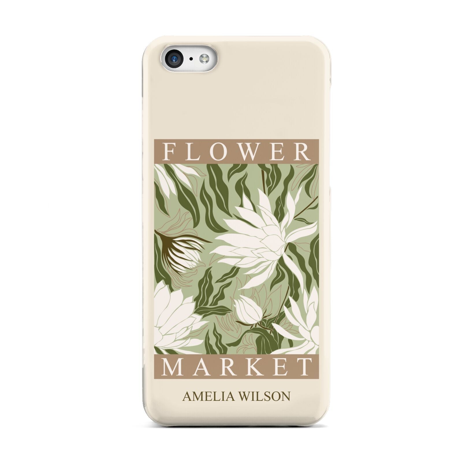 Tokyo Flower Market Apple iPhone 5c Case