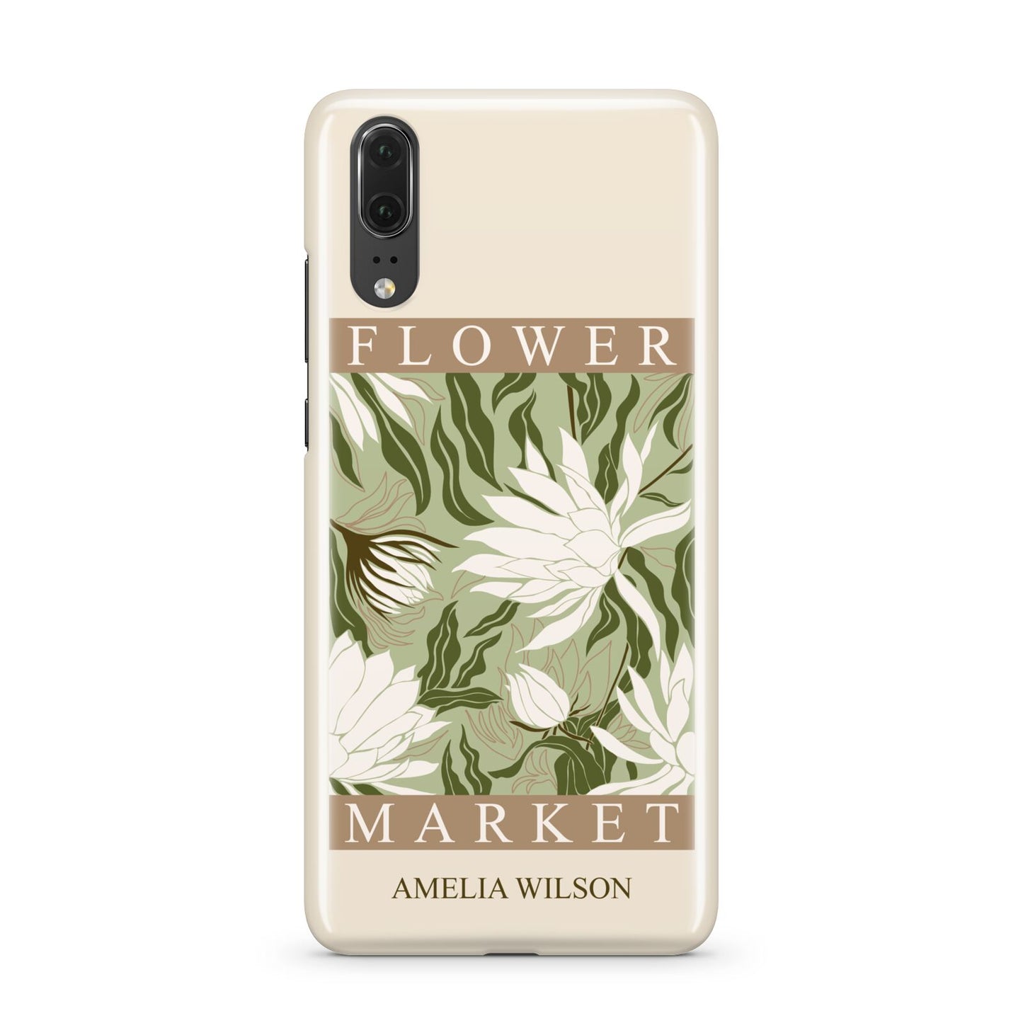 Tokyo Flower Market Huawei P20 Phone Case