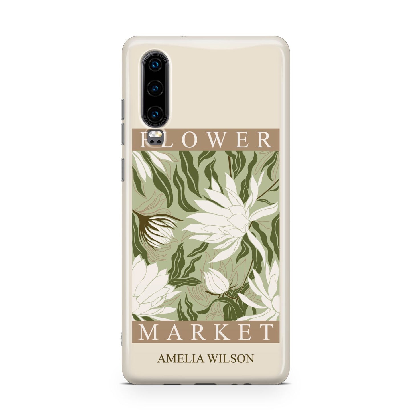 Tokyo Flower Market Huawei P30 Phone Case