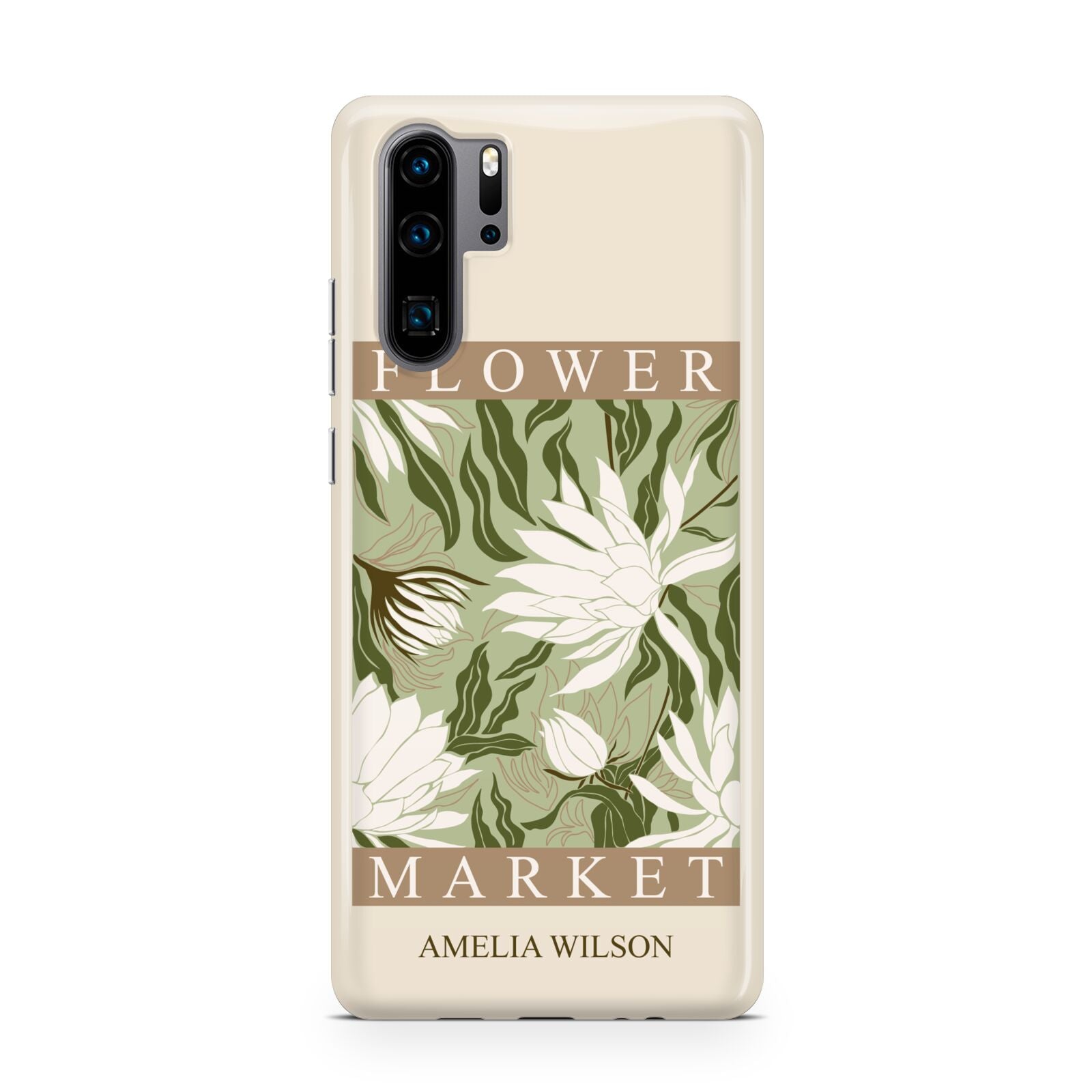 Tokyo Flower Market Huawei P30 Pro Phone Case